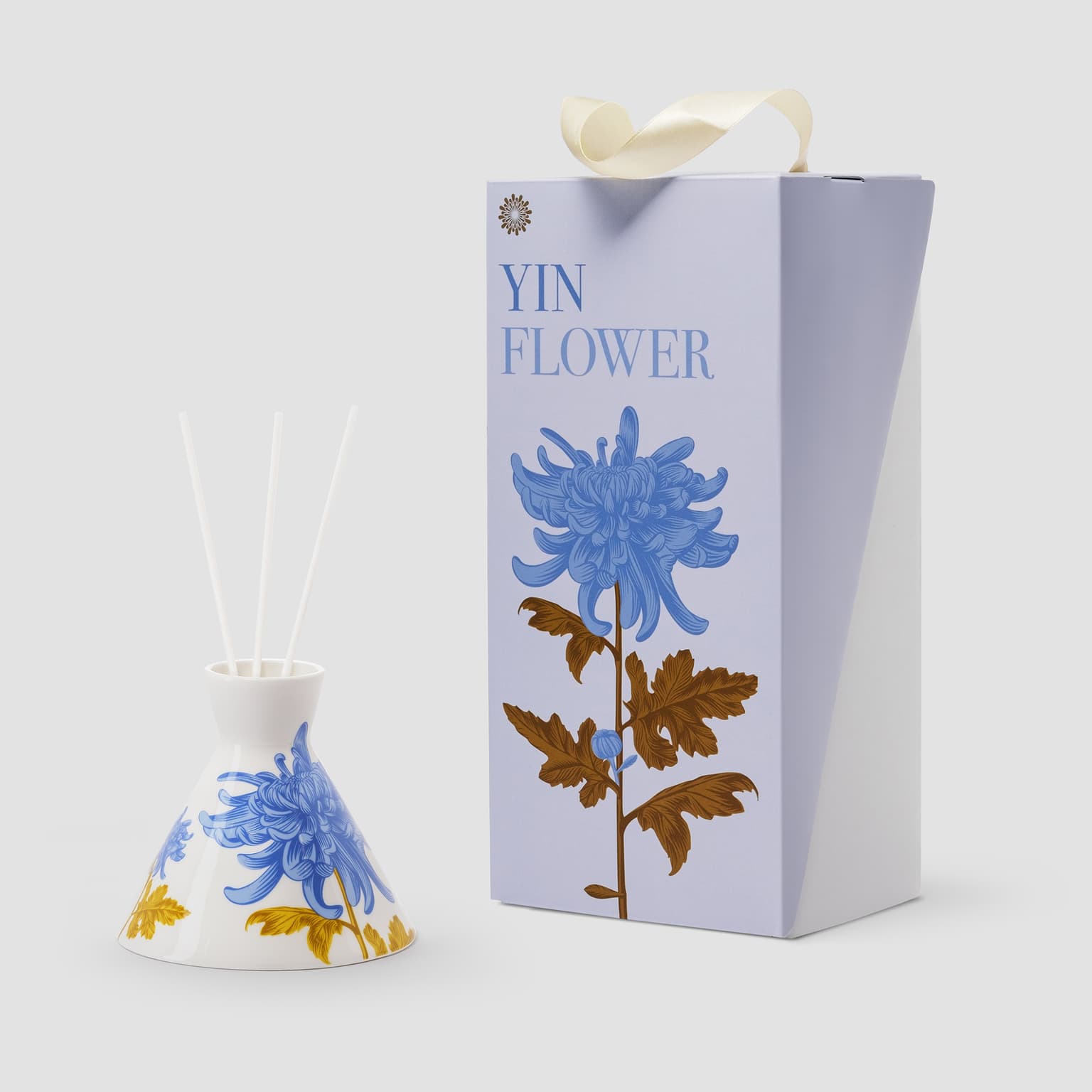 Диффузор Farforite «Хризантемы / Yin Flower» в подарочной коробке