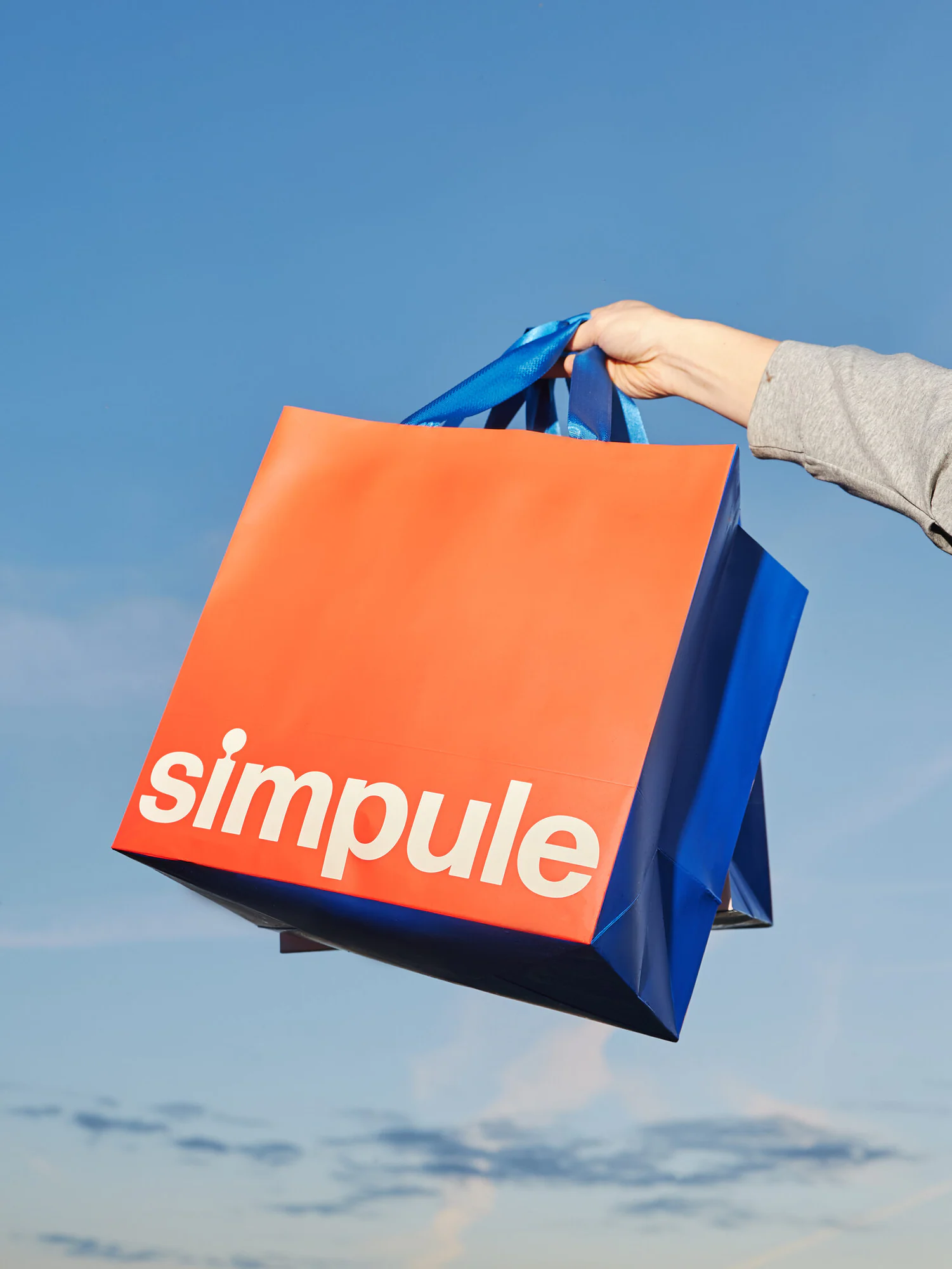 Красный и синий пакеты Simpule