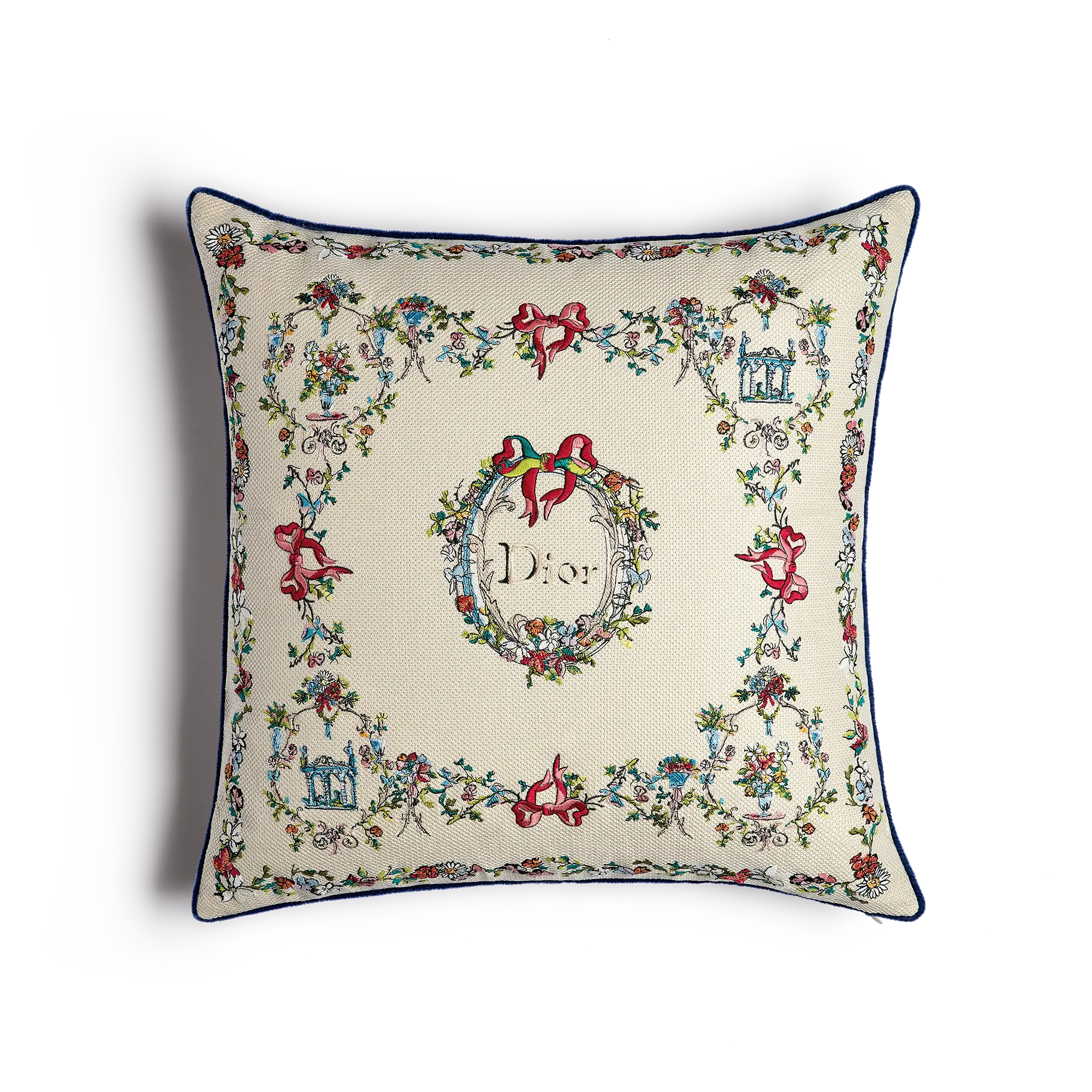 context Подушка с рисунком Dior Arabesque