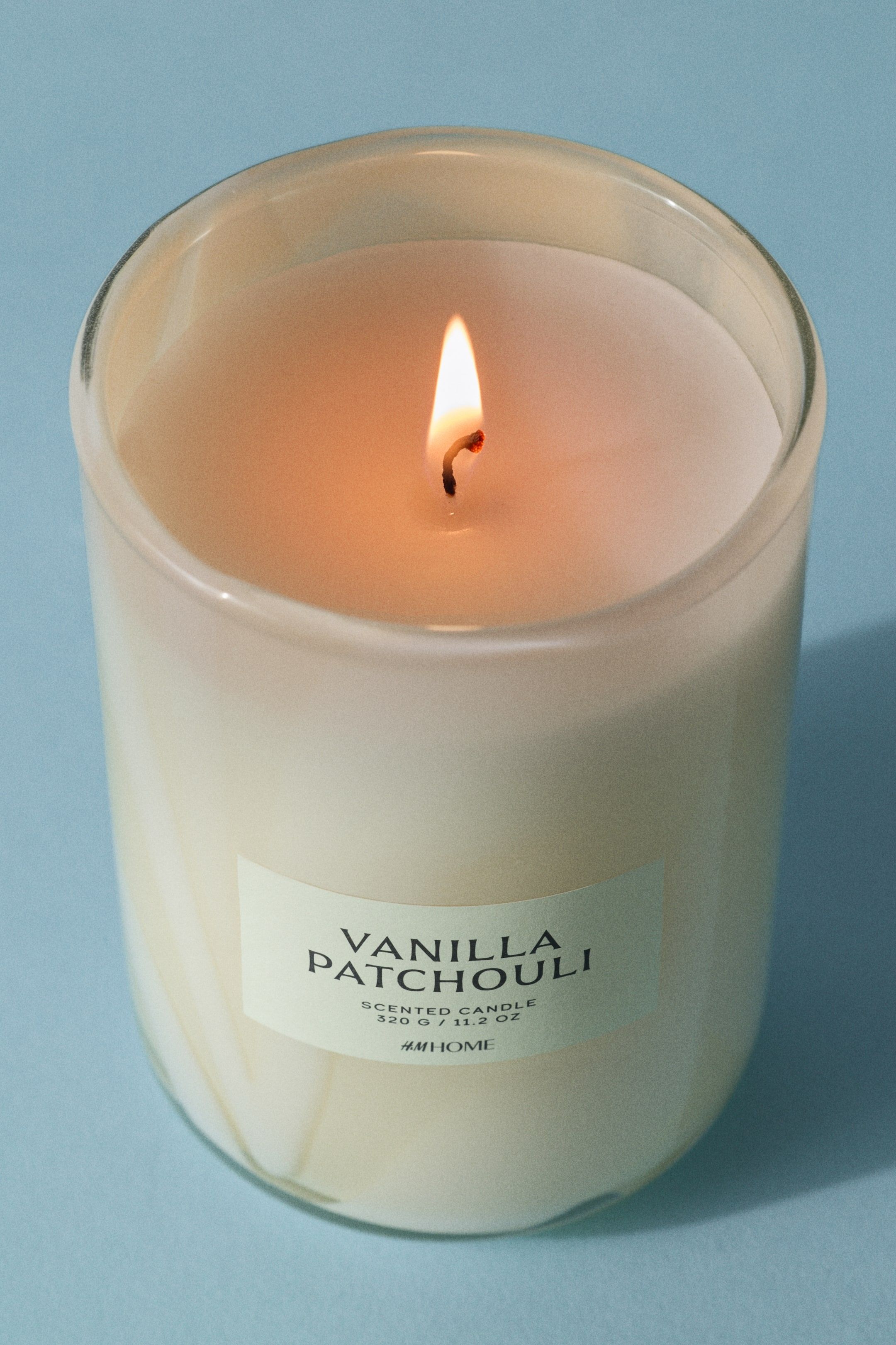 Ароматическая свеча в стакане H&M Запах Vanilla Patchouli 8х8х11 см