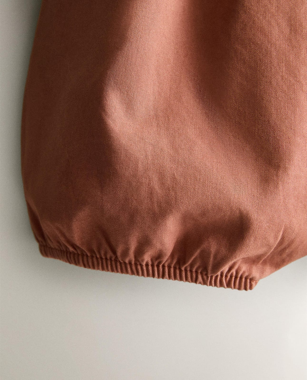 Шорты для малышей ZARA HOME 4602/584/687 - хлопковые с эластичным поясом, 6-9 месяцев (74 см), цвет розовый ракурс 4