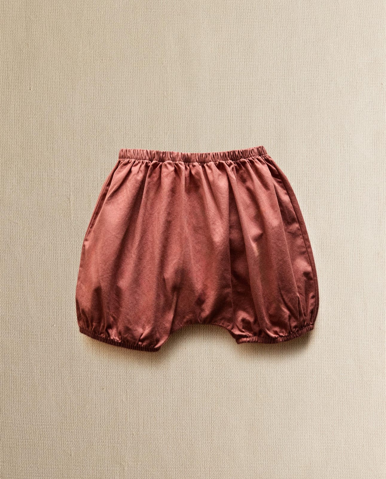 Шорты для малышей ZARA HOME 4602/584/687 - хлопковые с эластичным поясом, 6-9 месяцев (74 см), цвет розовый