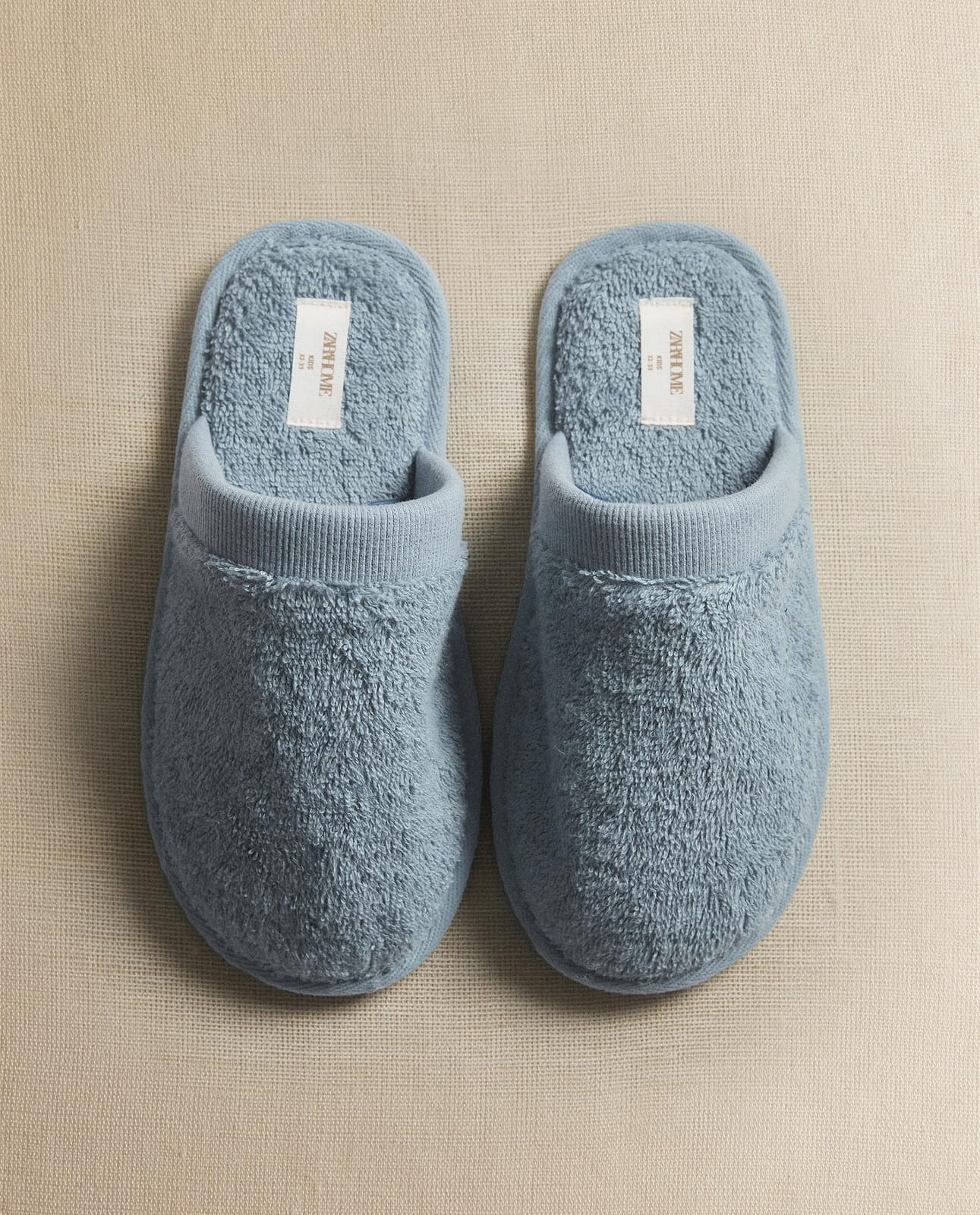 Детские тапочки ZARA HOME 3301/600/050 - домашние махровые, размер 32/33, цвет розовый ракурс 4
