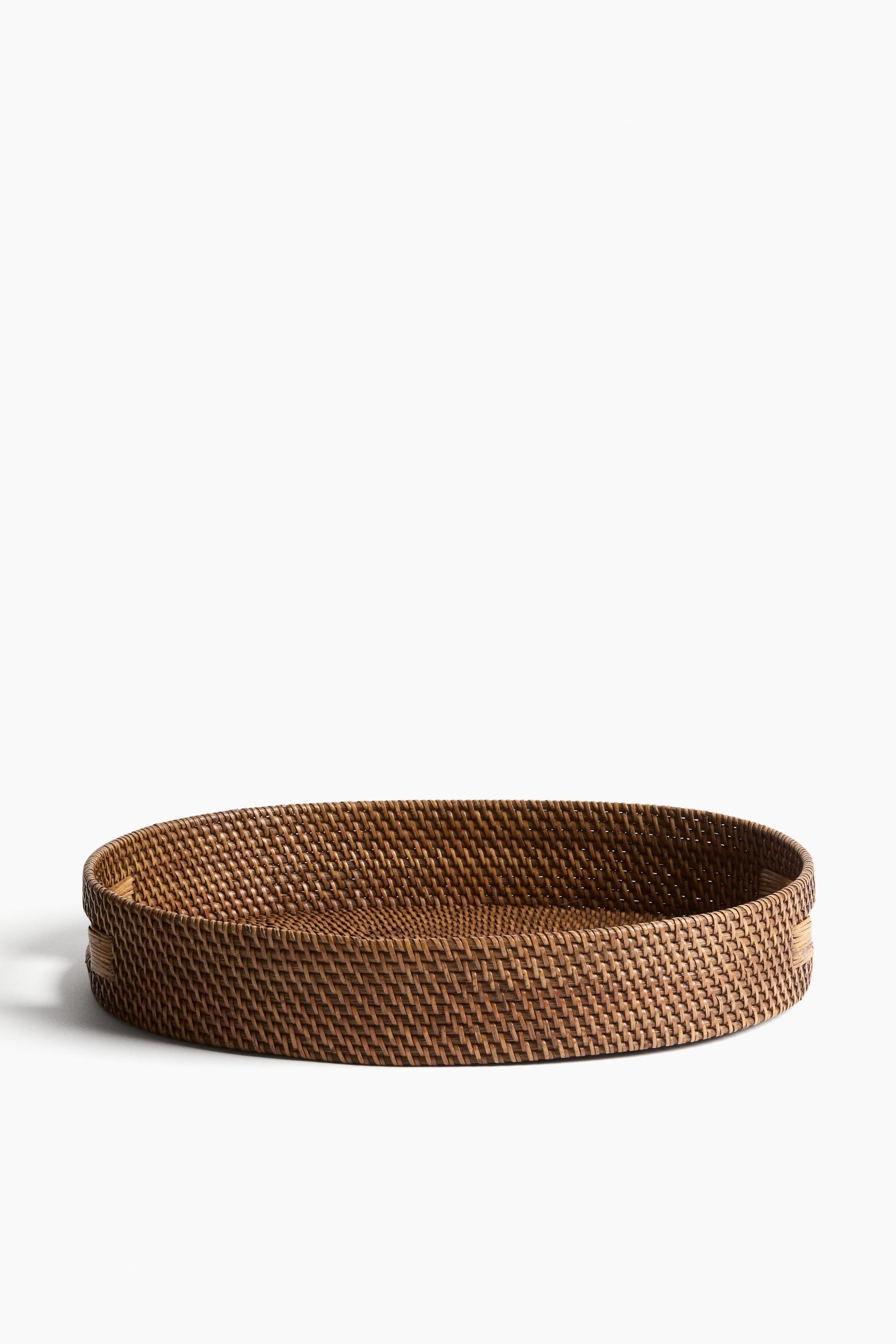 Овальный поднос из ротанга H&M Цвет Коричневый 8x35x45 см