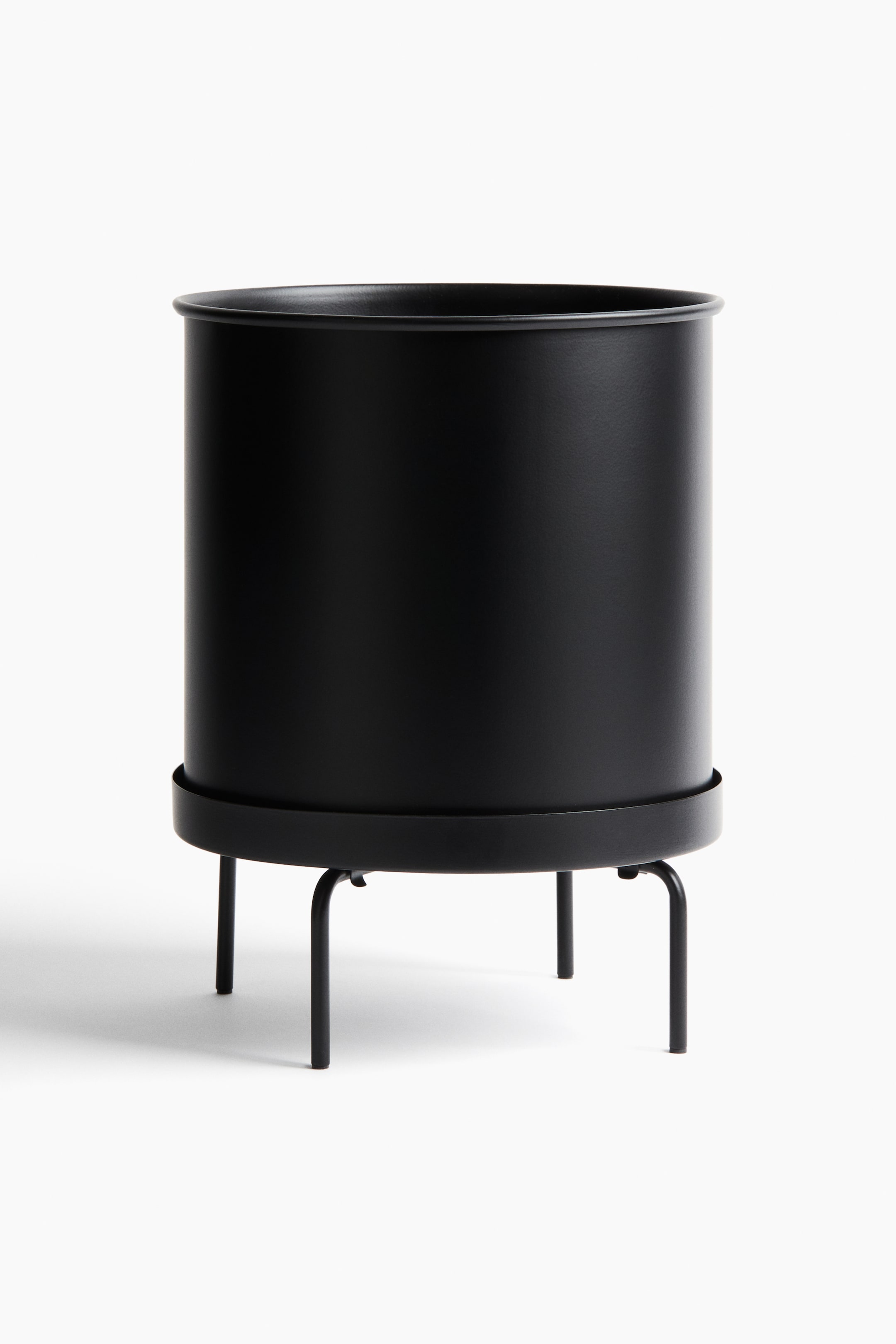 Очень большой цветочный горшок с подставкой H&M Цвет: Светло-бежевый 29х31 см ракурс 5