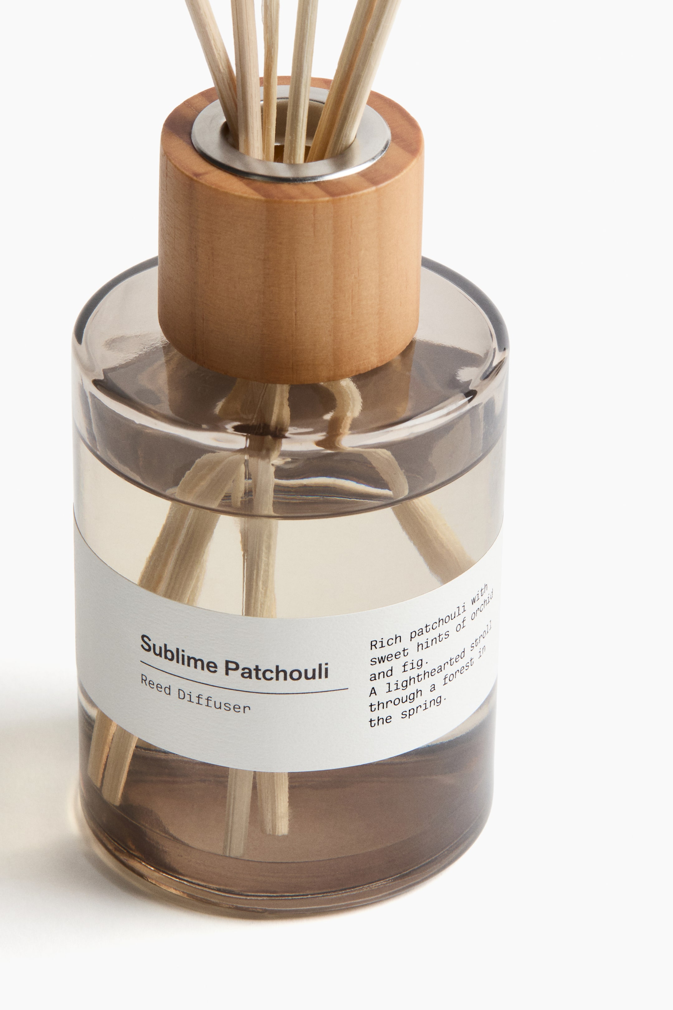 Аромадиффузор с палочками H&M Запах: Sublime Patchouli 100 мл 11,5х3,5 см ракурс 4