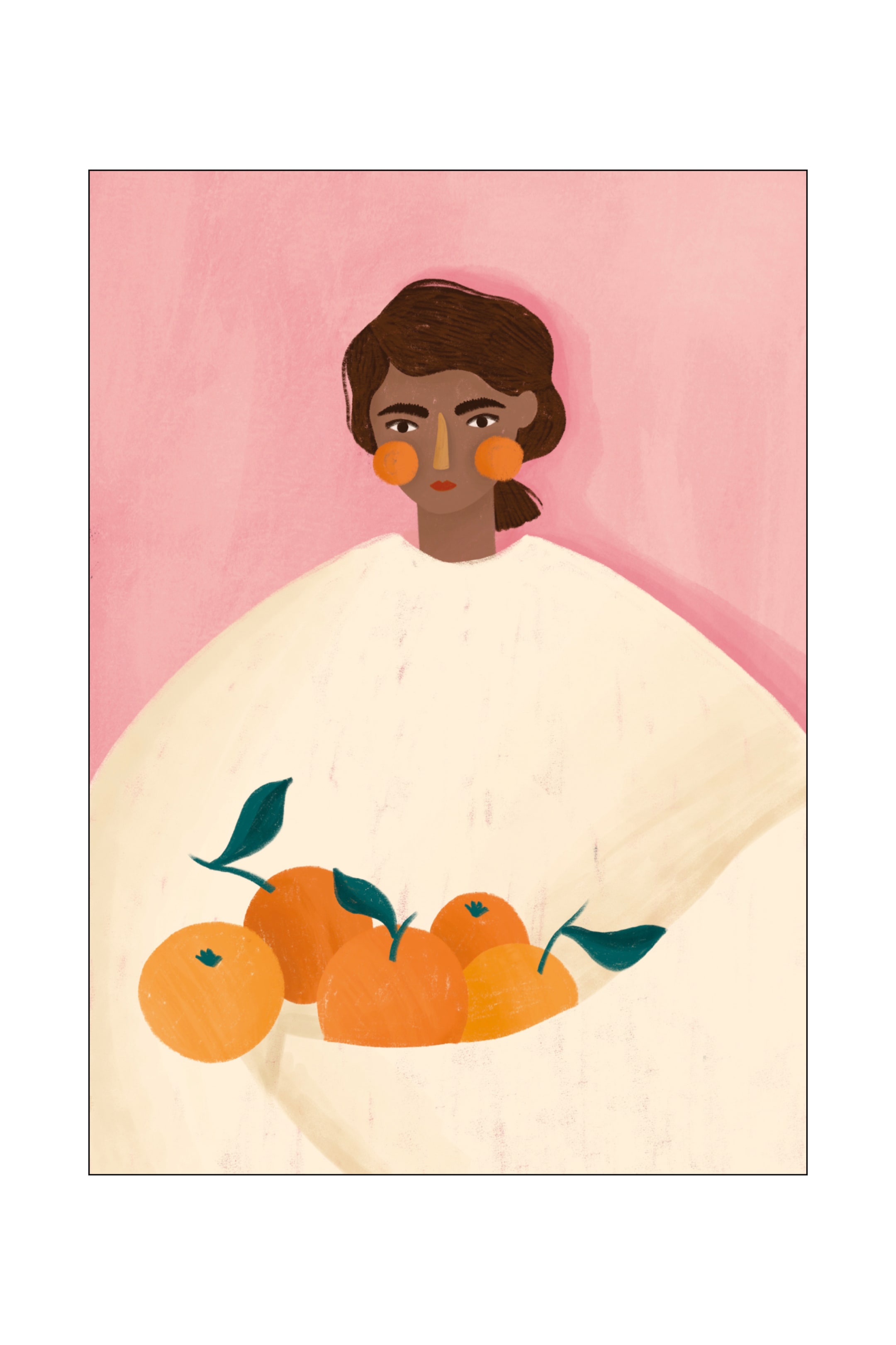 Плакат H&M 50х70 см Bea Muller - The Woman With The Oranges ракурс 3