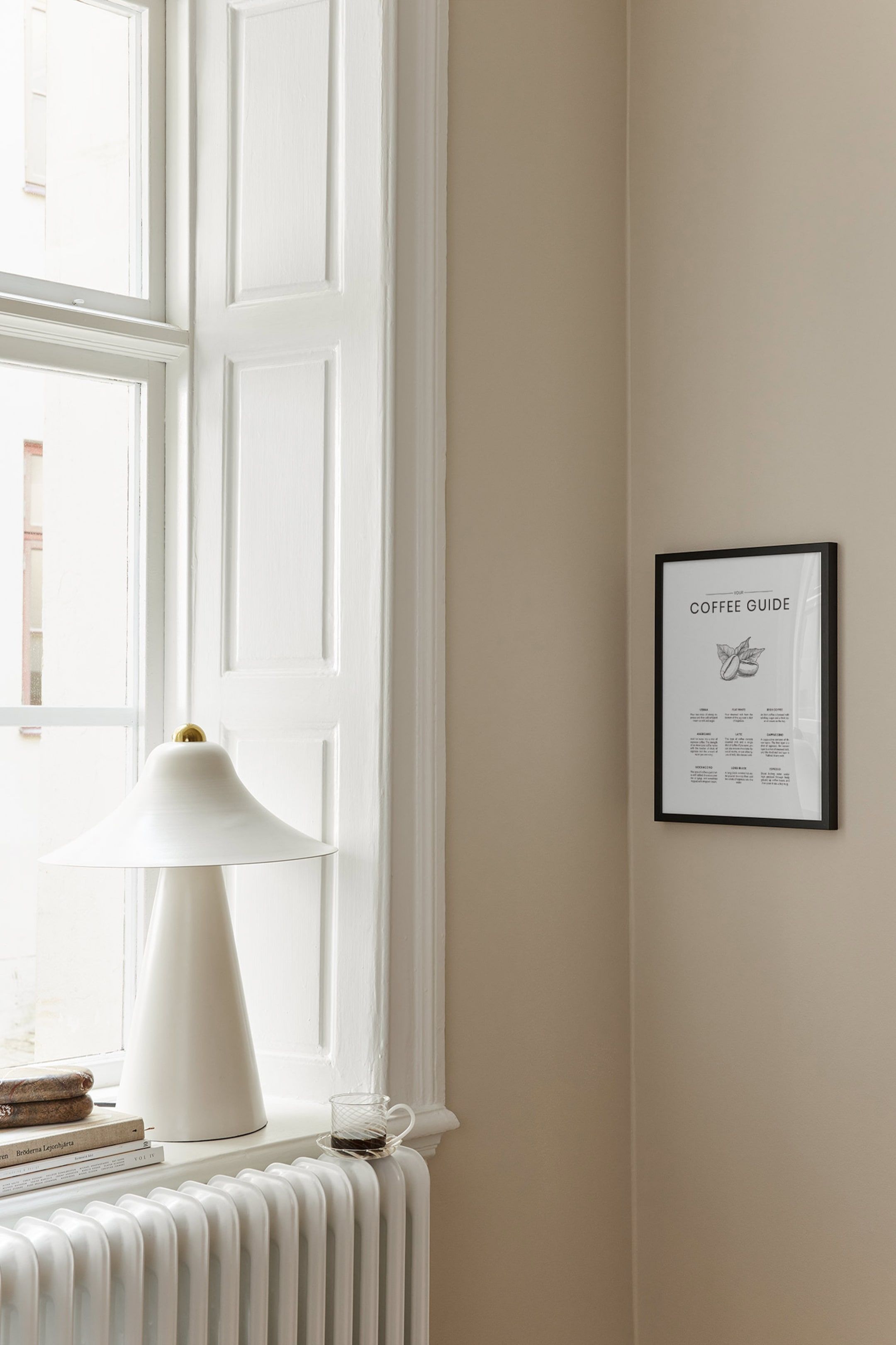 Плакат H&M 30х40 см Coffee Guide ракурс 3