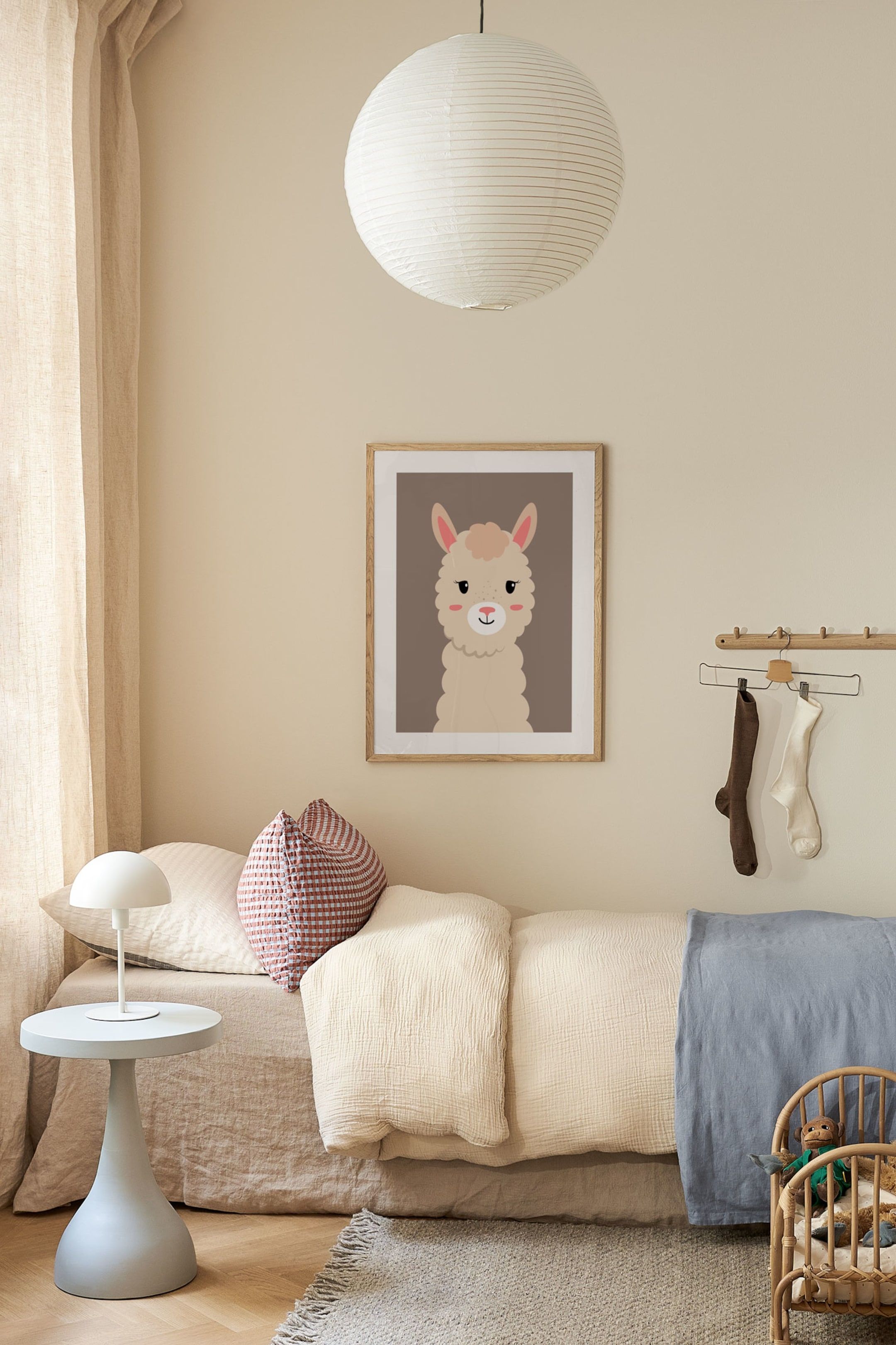 Детский плакат H&M 50X70 см Альпака по кличке Алфи ракурс 3