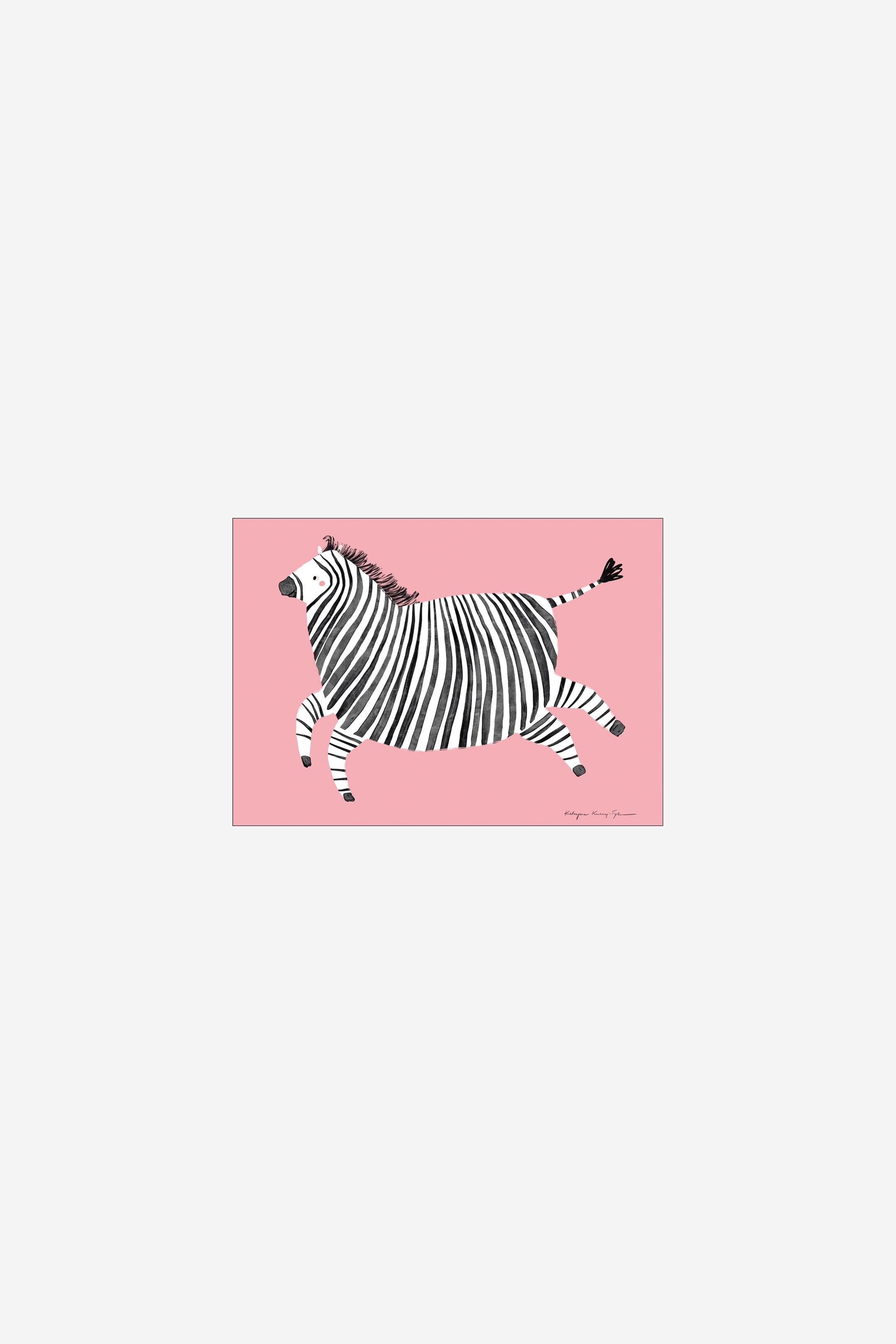 Плакат H&M 50х70 см Wild Apple - Zebra ракурс 3