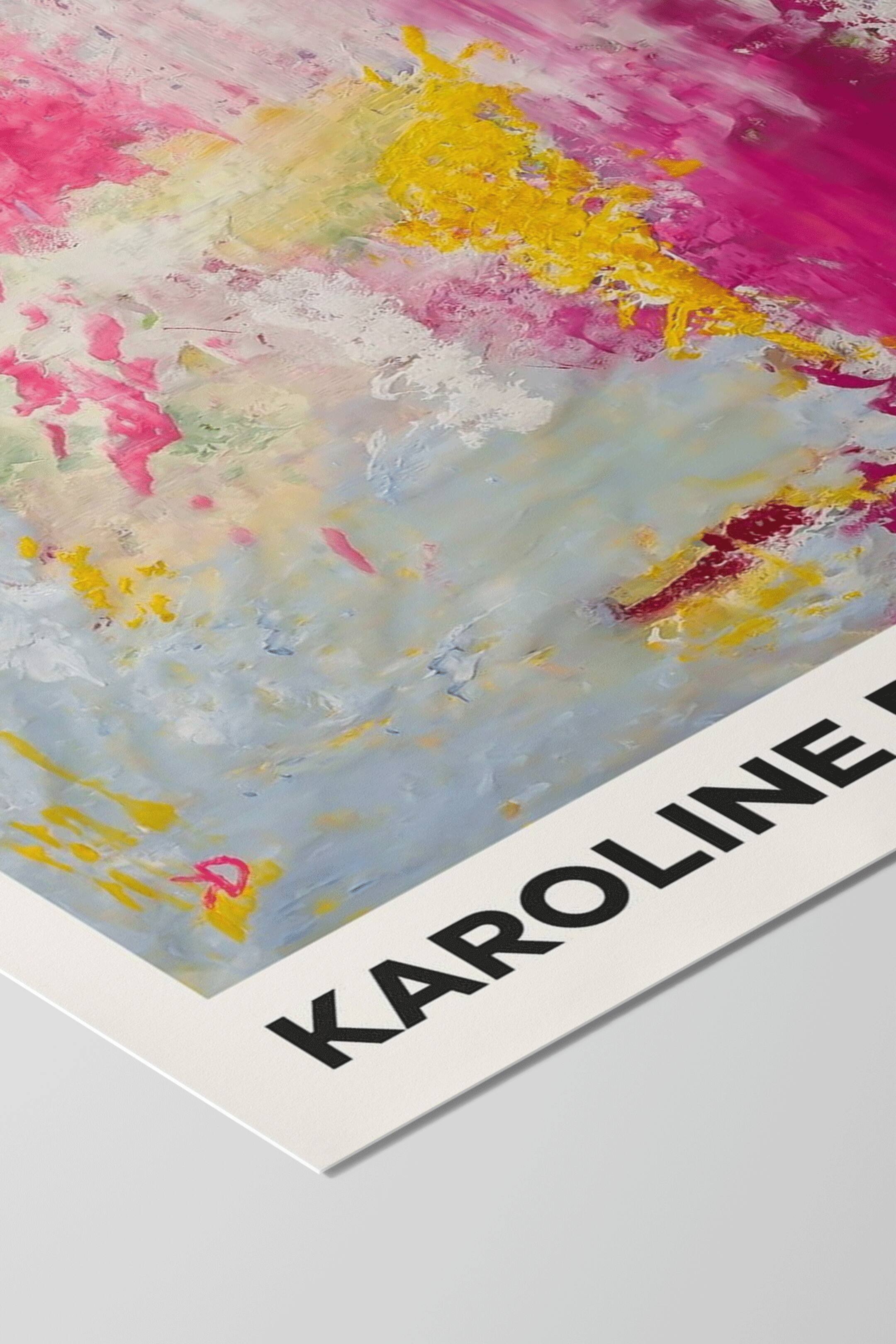 Плакат H&M 50х70 см Karoline Dall - Contemporary Art Collection 09 Цвет: Красочное/абстрактное искусство