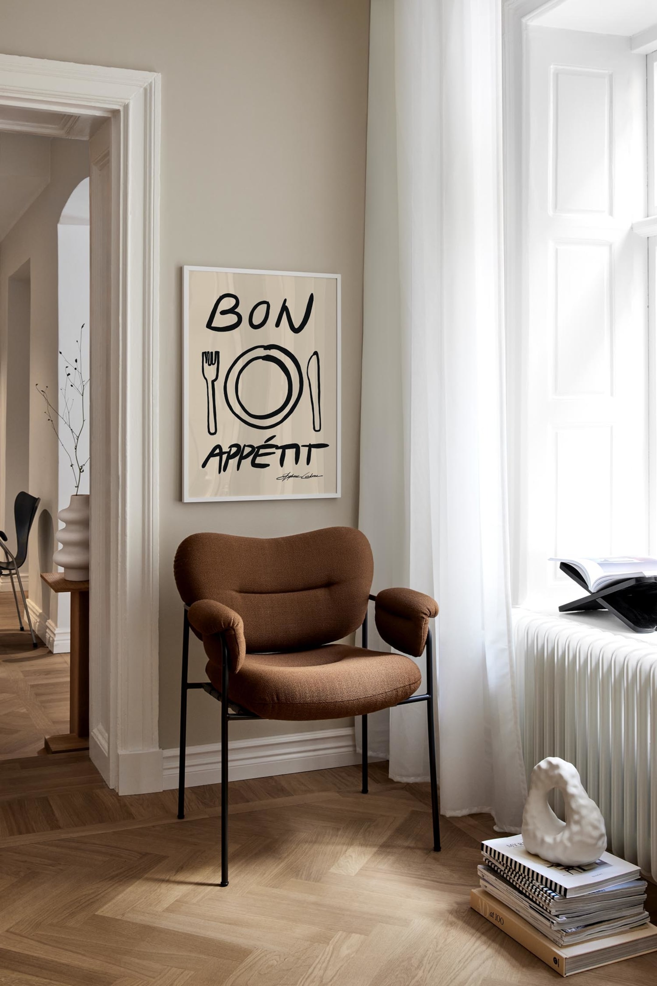 Плакат H&M 50х70 см Stephie Cardona Bon Appetit