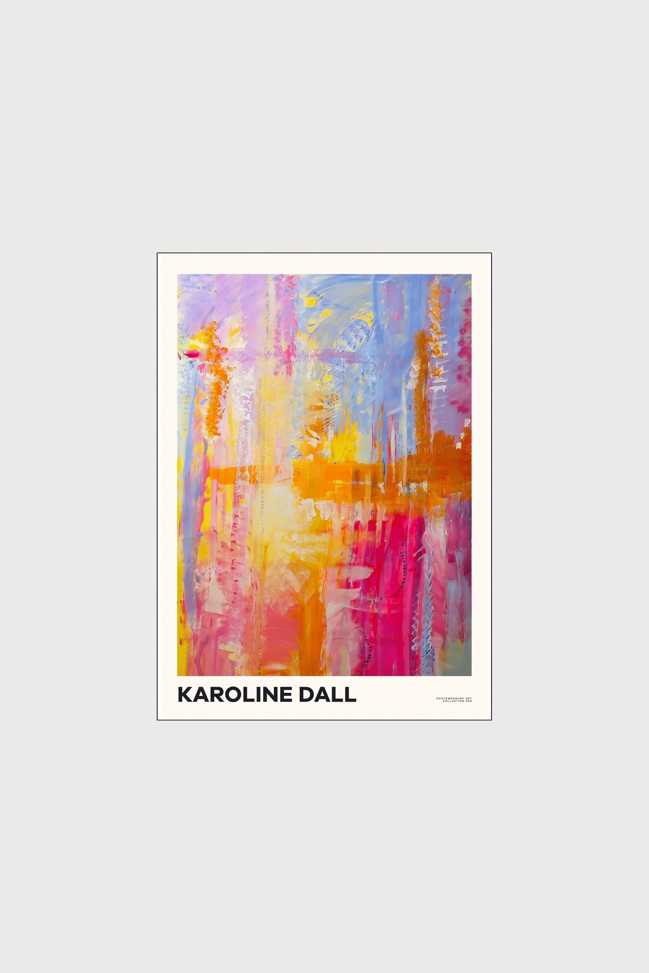 Плакат H&M 50х70 см Karoline Dall - Contemporary Art Collection 05 ракурс 2
