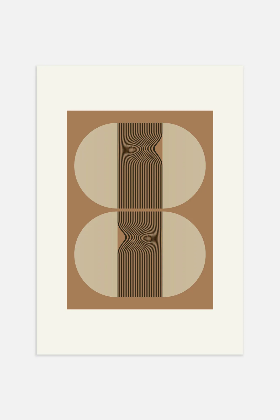 Плакат H&M Абстракция 50X70 см Twin Waves ракурс 2