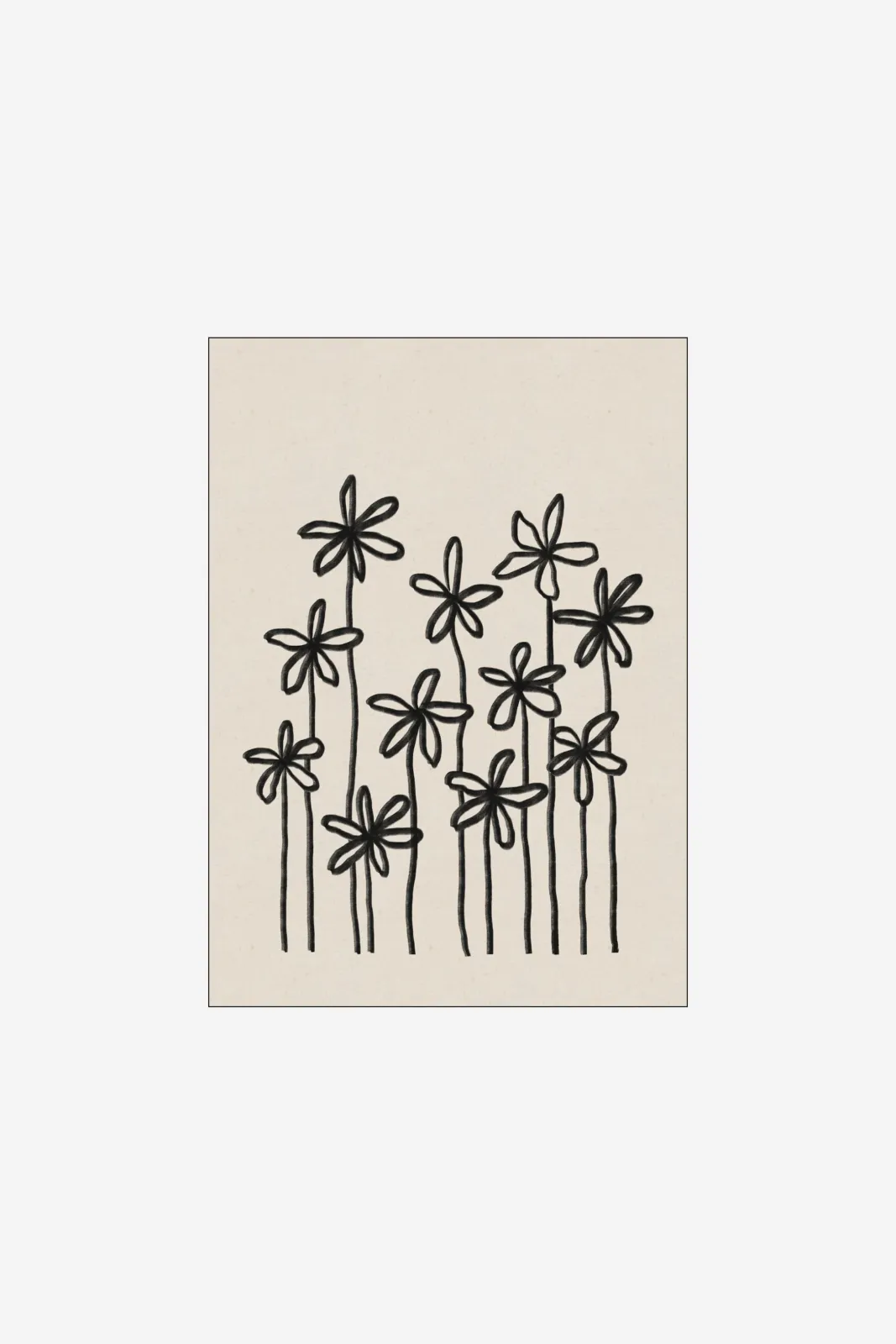 Плакат H&M 30X40 см Alisa Galitsyna - A Field Of Flowers ракурс 2