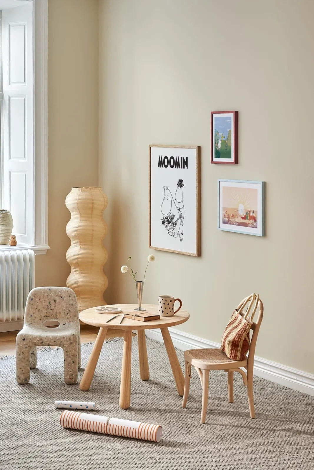 Плакат H&M 30X40 см Мумины: Закат у моря