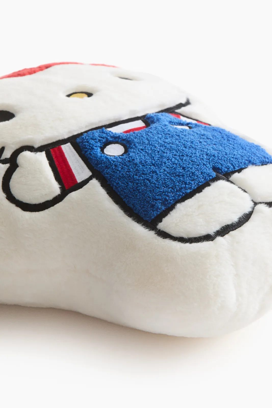 Подушка H&M в форме Hello Kitty, размер 36х45 см, цвет белый