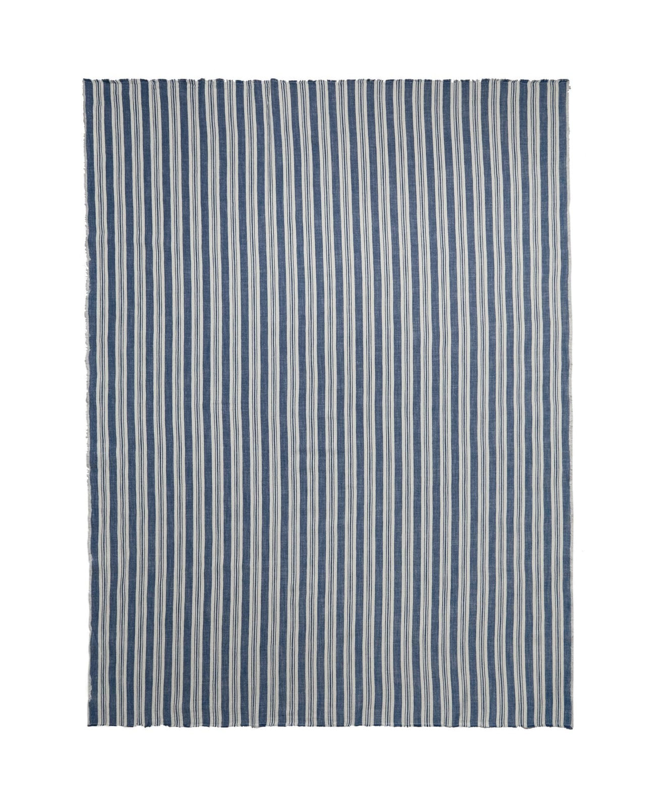 ZARA HOME ХЛОПКОВЫЙ ПЛЕД В ПОЛОСКУ ракурс 3