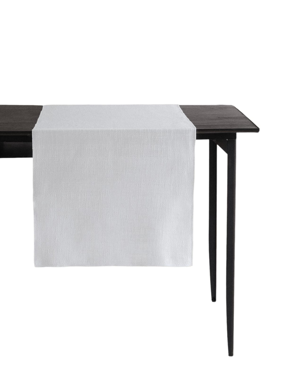 ZARA HOME ДОРОЖКА ЛЬНЯНАЯ С ФАКТУРОЙ ракурс 6
