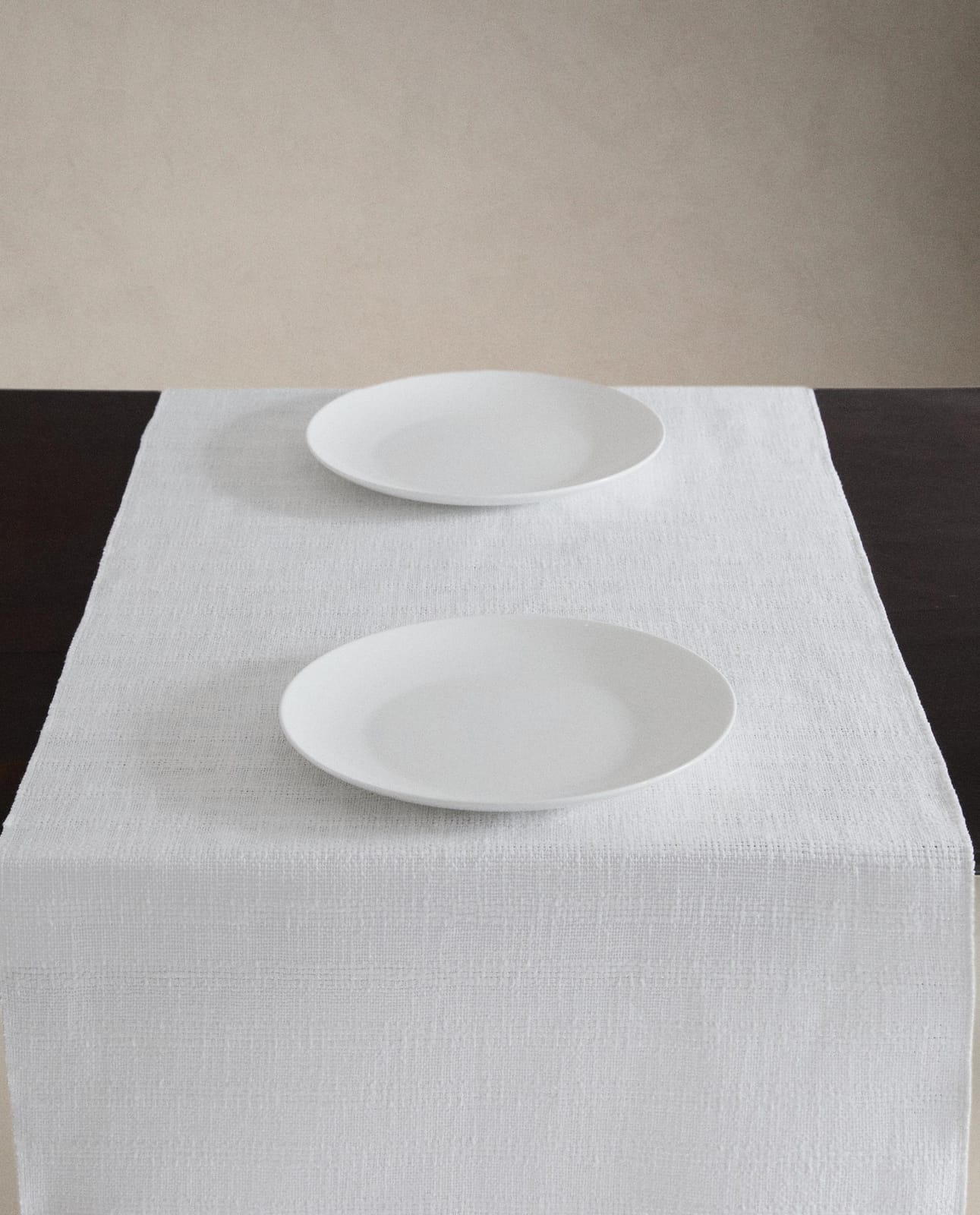 ZARA HOME ДОРОЖКА ЛЬНЯНАЯ С ФАКТУРОЙ ракурс 4