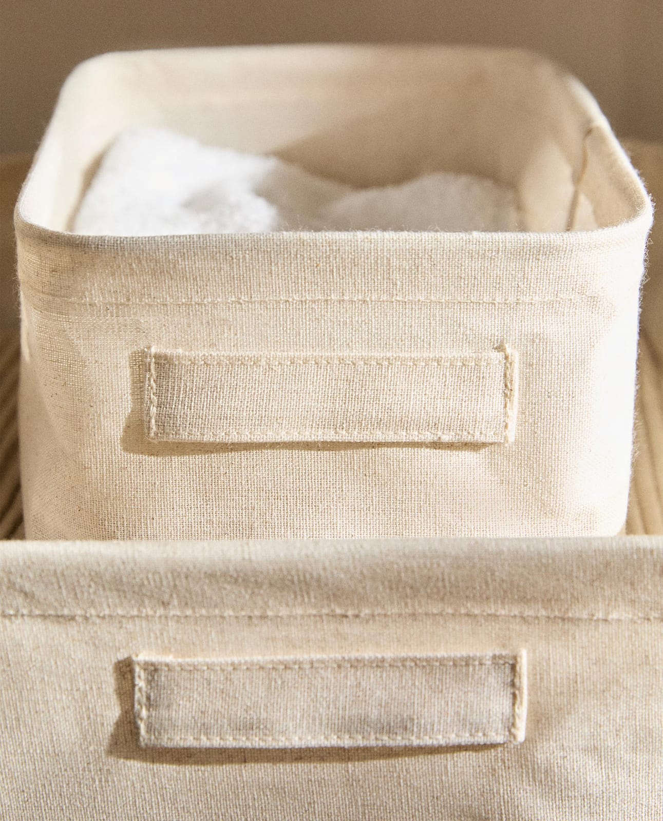 ZARA HOME ОРГАНАЙЗЕР ИЗ ЛЬНА ракурс 6