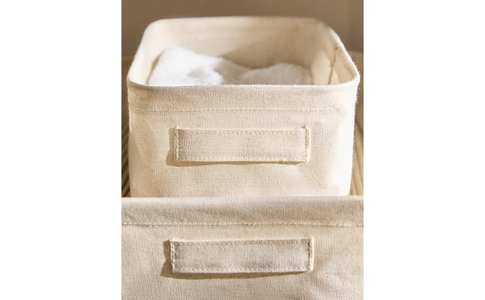 ZARA HOME ОРГАНАЙЗЕР ИЗ ЛЬНА ракурс 5