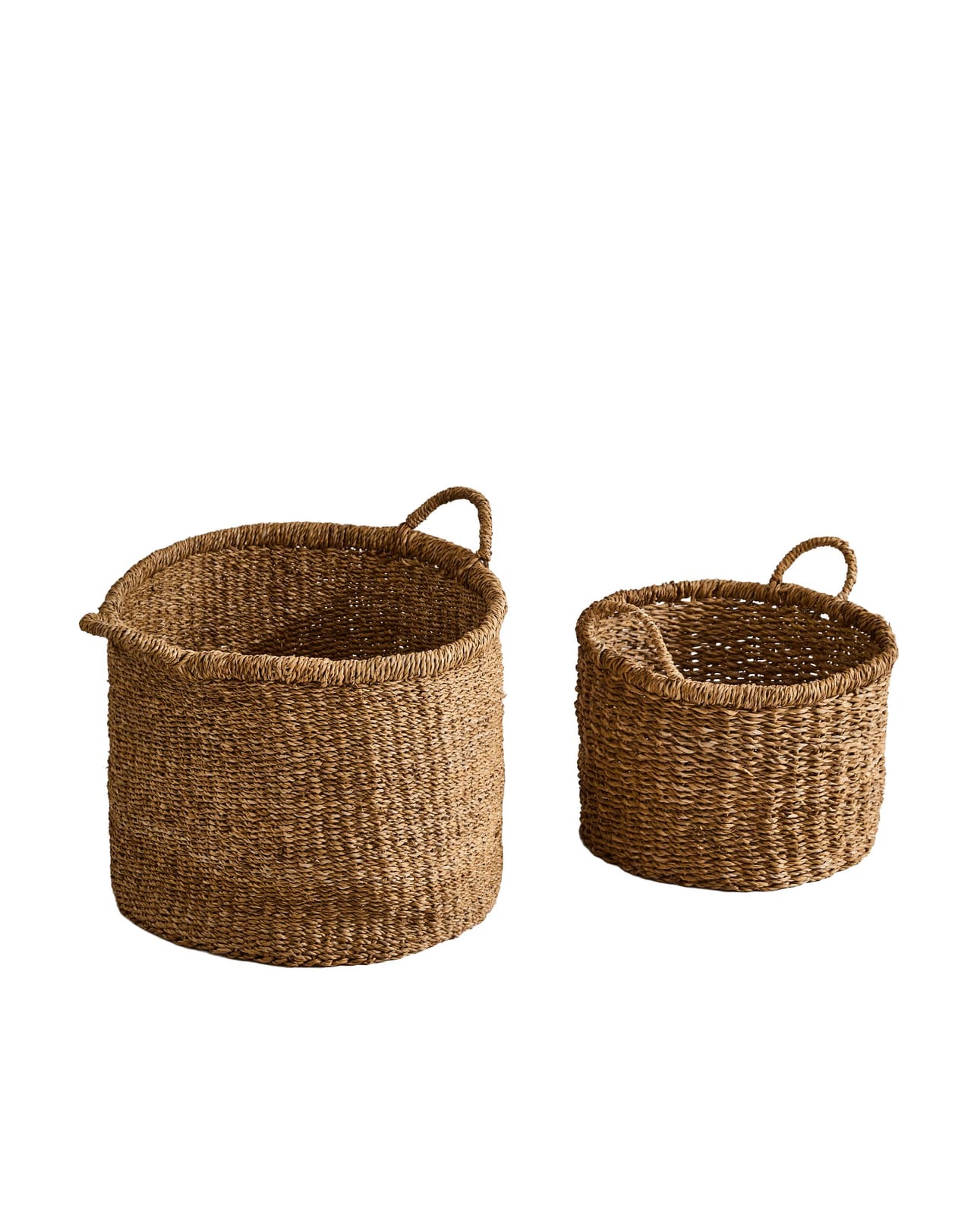 ZARA HOME Корзина из морской травы с ручками ракурс 7