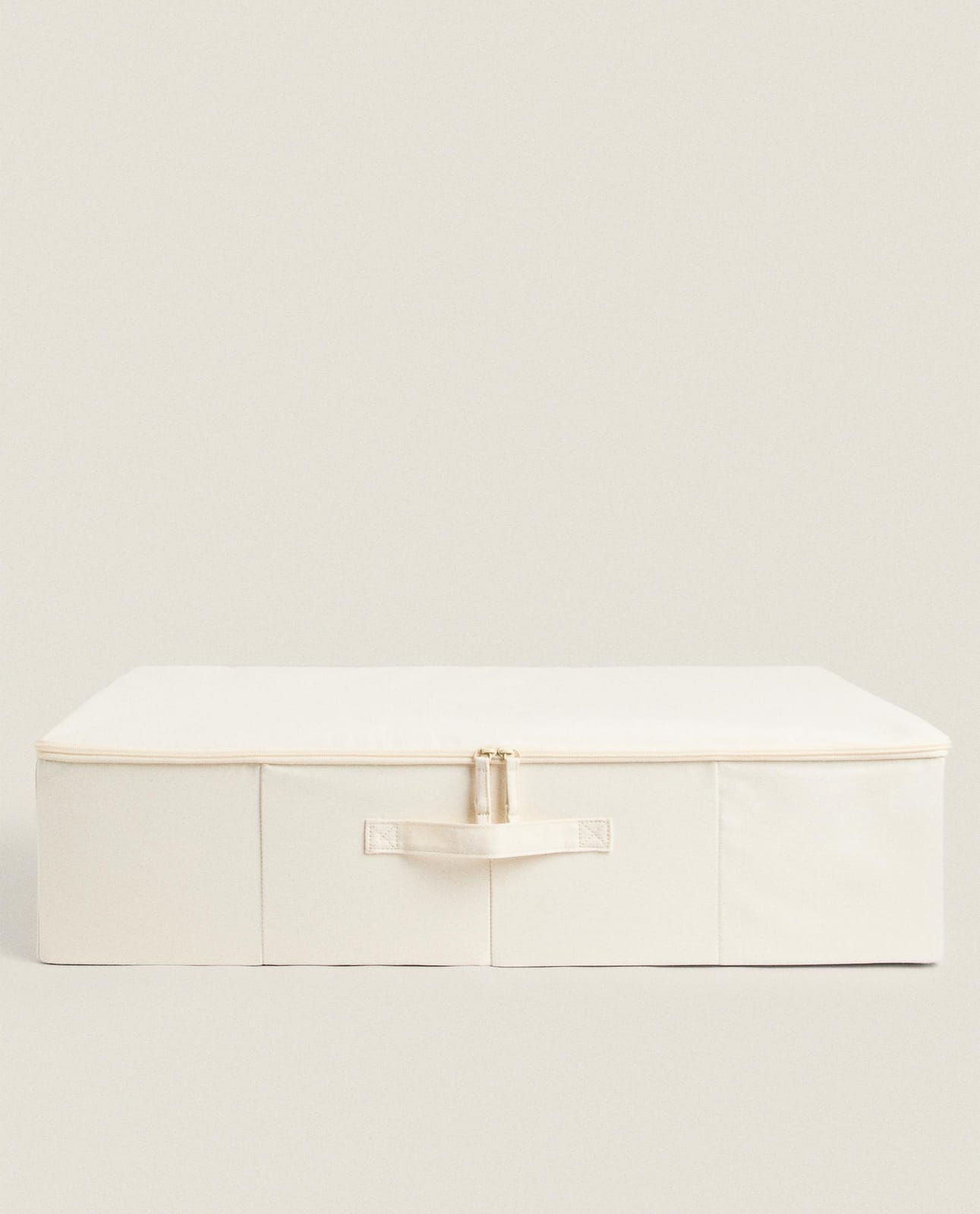 Корзина для хранения ZARA HOME складная коробка для хранения с крышкой JASNOBEŻOWY 18 x 70 x 40 cm