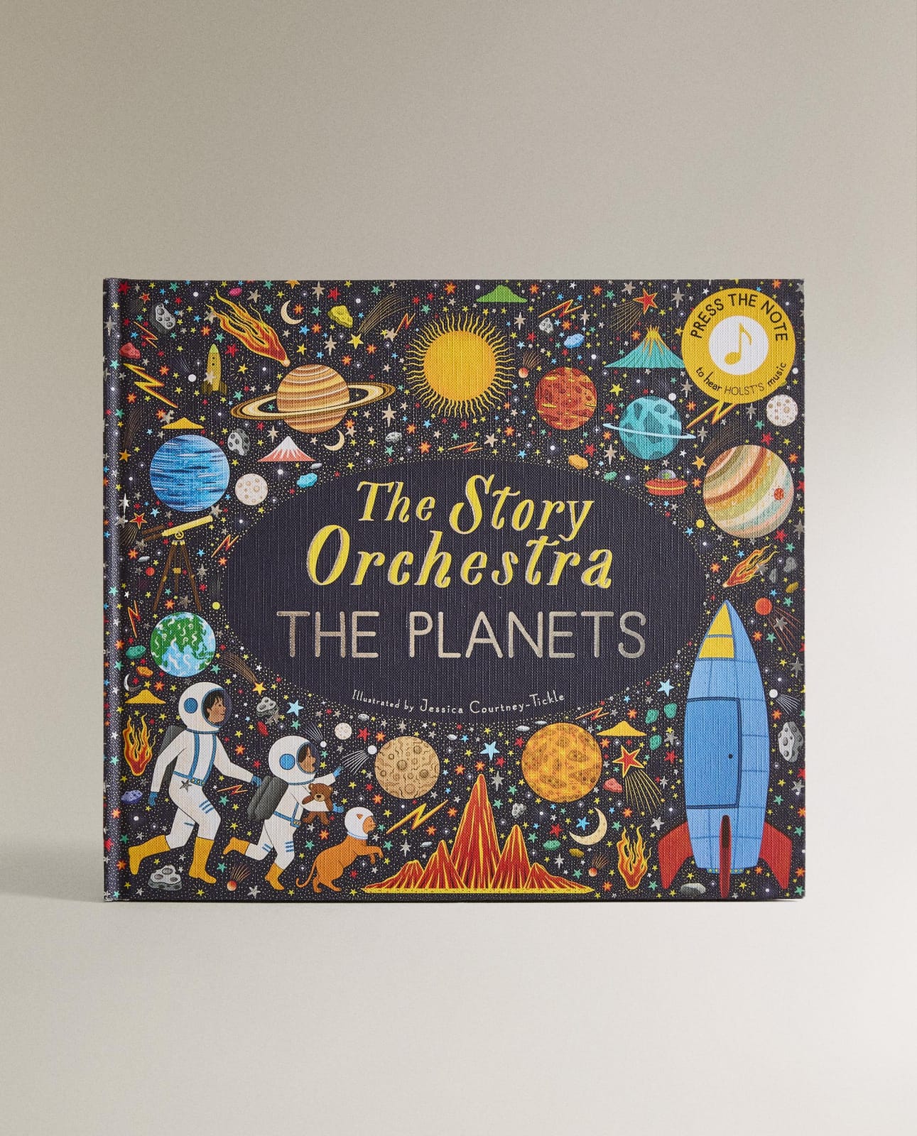 Сюжетно-ролевые игрушки ZARA HOME ДЕТСКАЯ МУЗЫКАЛЬНАЯ КНИГА THE STORY ORCHESTRA THE PLANETS (АНГЛИЙСКИЙ) РАЗНОЦВЕТНАЯ 26.8 x 30.8 x 1.6 см
