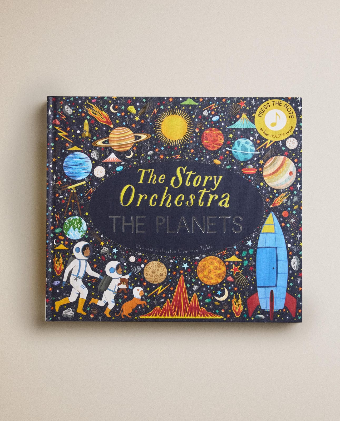 ZARA HOME МУЗЫКАЛЬНАЯ КНИГА ДЛЯ ДЕТЕЙ THE STORY ORCHESTRA THE PLANETS (АНГЛИЙСКИЙ) ракурс 9