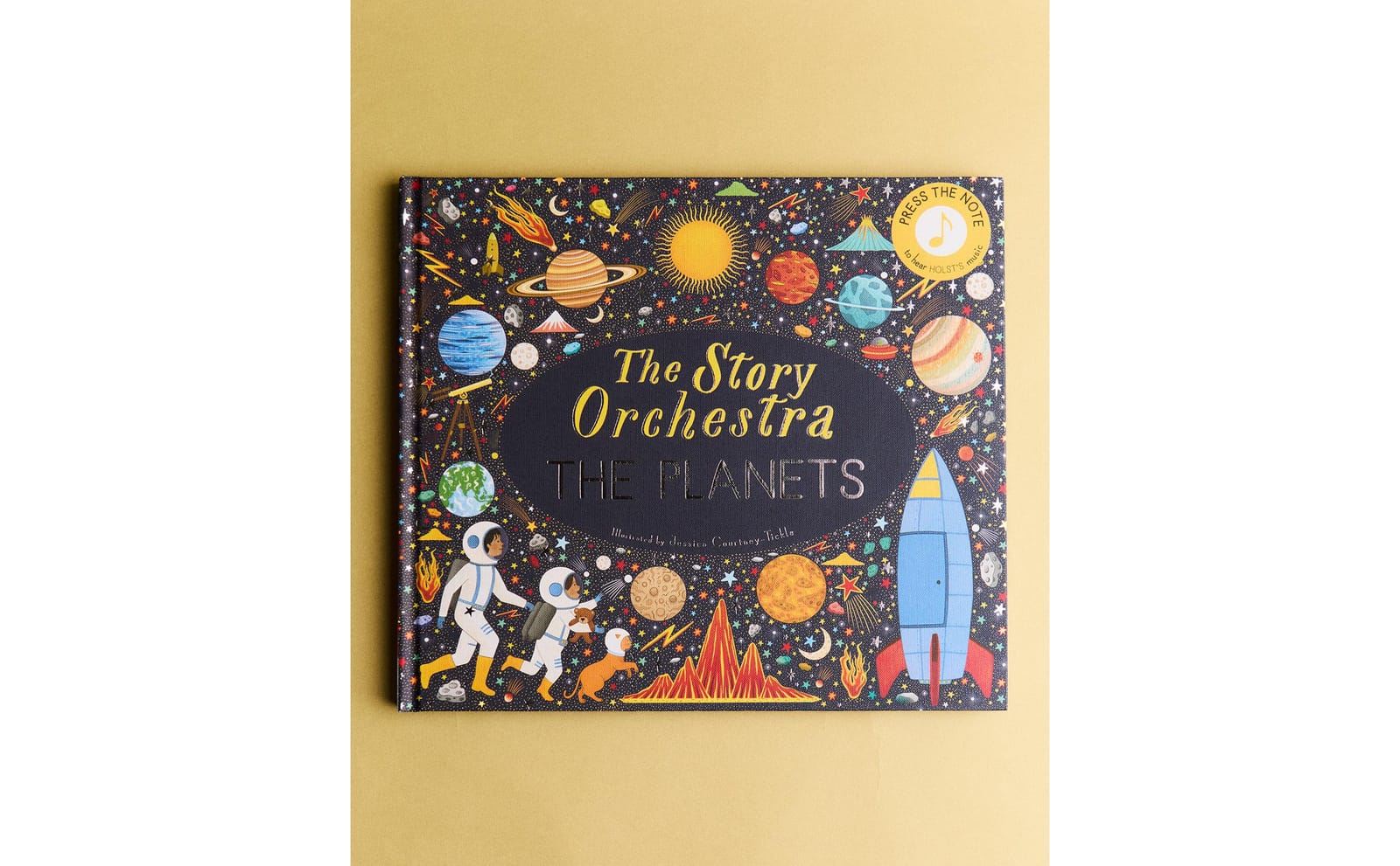 ZARA HOME МУЗЫКАЛЬНАЯ КНИГА ДЛЯ ДЕТЕЙ THE STORY ORCHESTRA THE PLANETS (АНГЛИЙСКИЙ) ракурс 4