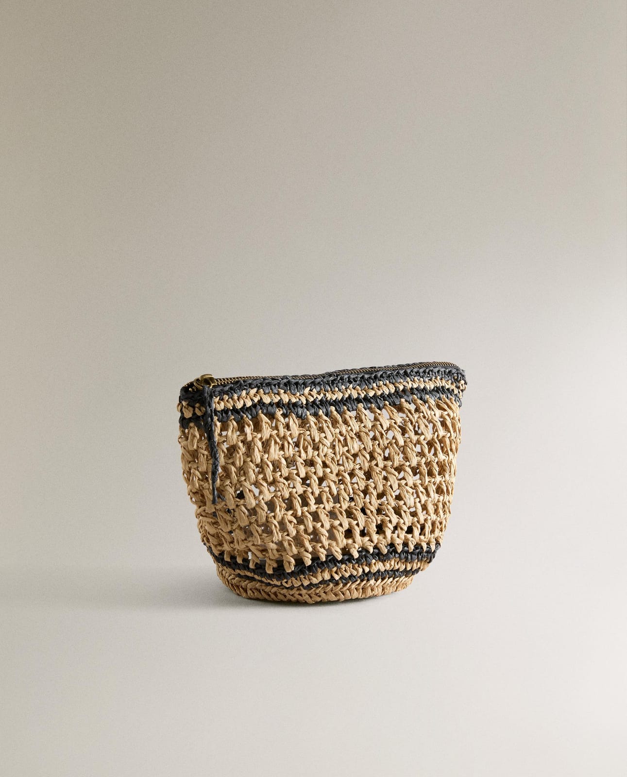 ZARA HOME МАЛАЯ КОСМЕТИЧКА ИЗ БУМАЖНОЙ ЛОЗЫ ракурс 8