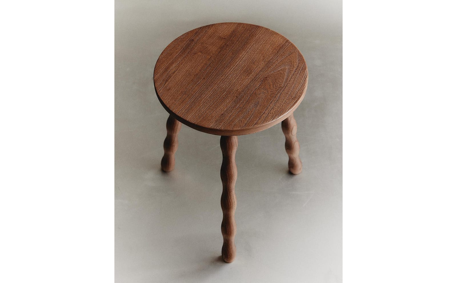 ZARA HOME ТАБУРЕТ ИЗ ВЯЗА ракурс 7