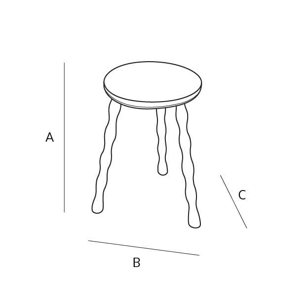 ZARA HOME ТАБУРЕТ ИЗ ВЯЗА ракурс 9