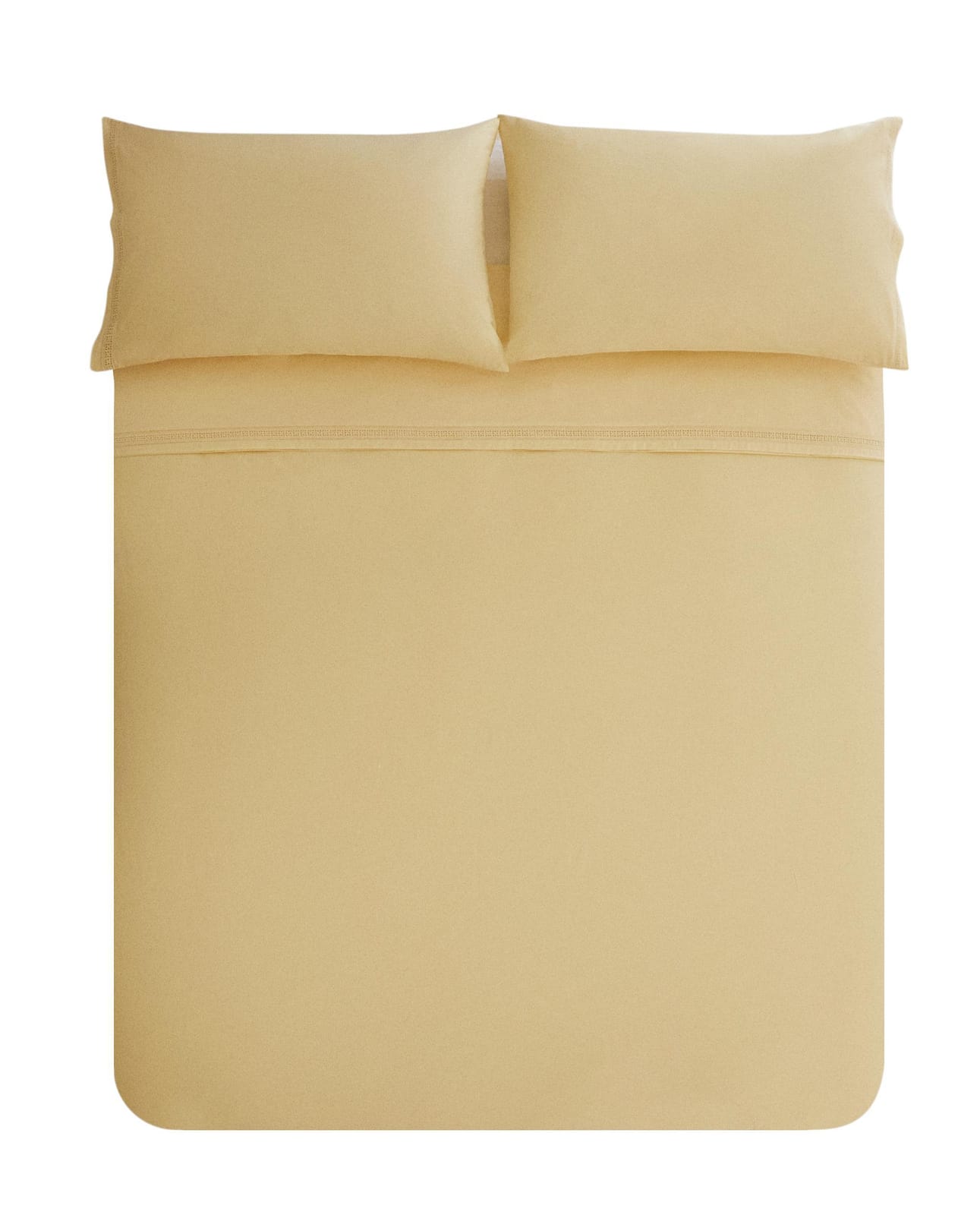 ZARA HOME ПОДОДЕЯЛЬНИК С АЖУРНОЙ ВЫШИВКОЙ ракурс 4