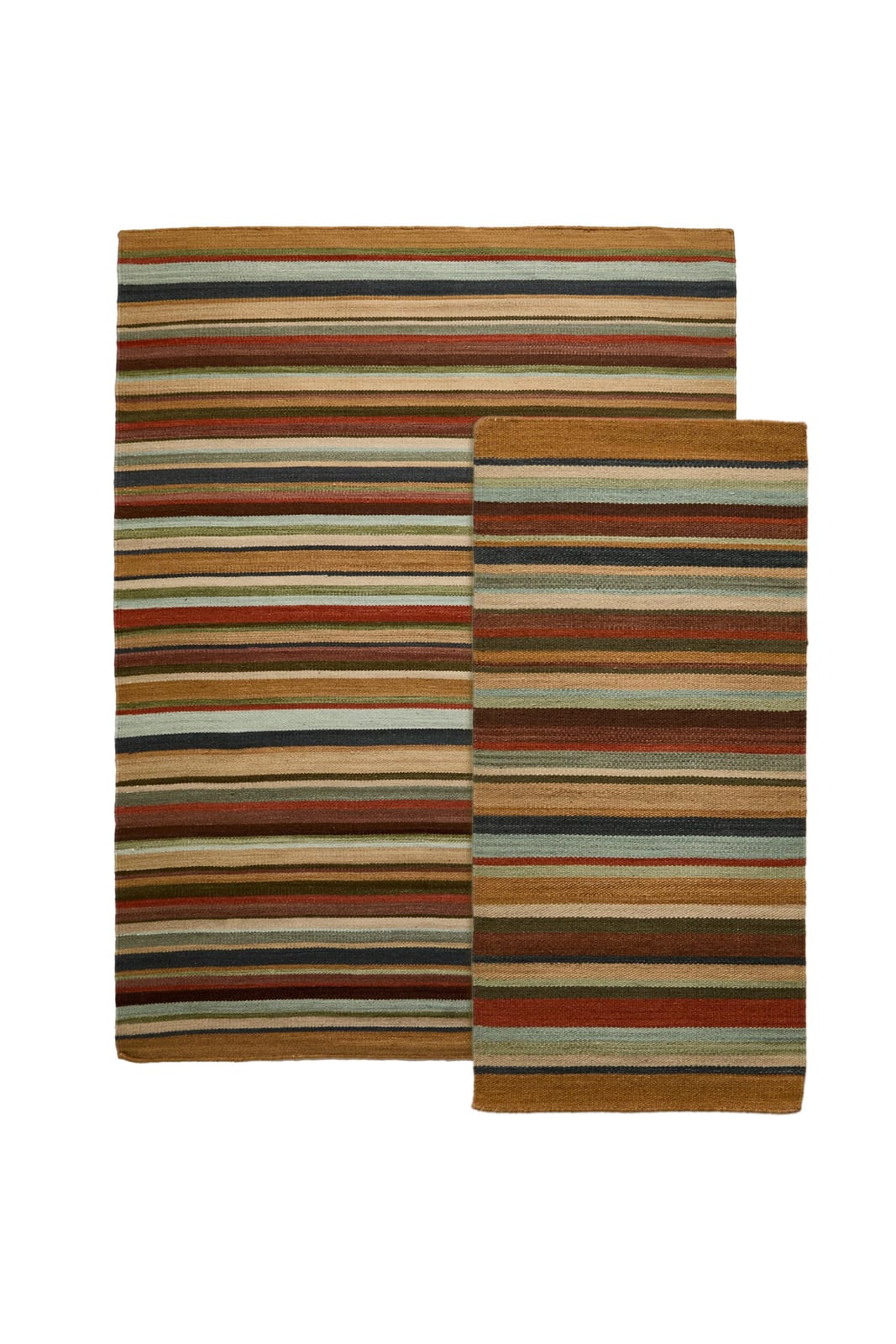 ZARA HOME КОВЕР В ЦВЕТНЫЕ ПОЛОСЫ ракурс 10