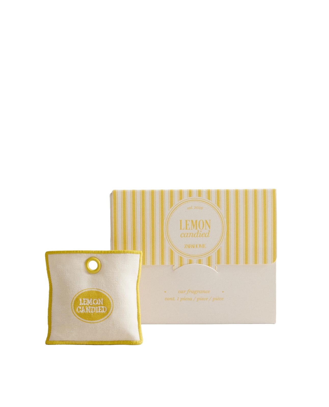 ZARA HOME АРОМАТ ДЛЯ АВТОМОБИЛЯ И ШКАФА LEMON CANDIED ракурс 5
