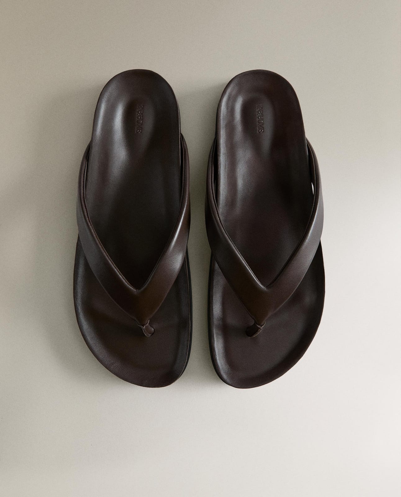 ZARA HOME КОЖАНЫЕ САНДАЛИИ С РЕМЕШКАМИ ракурс 6