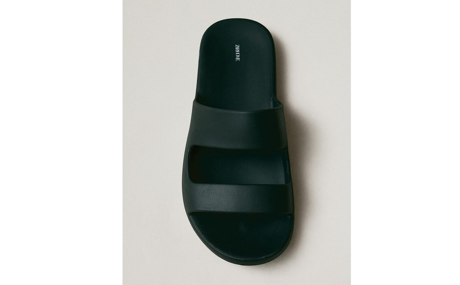 ZARA HOME ПЛОСКИЕ РЕЗИНОВЫЕ САНДАЛИИ ракурс 8