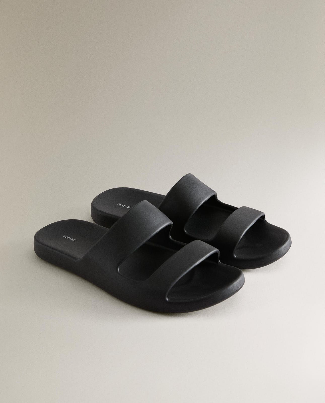 ZARA HOME ПЛОСКИЕ РЕЗИНОВЫЕ САНДАЛИИ ракурс 6