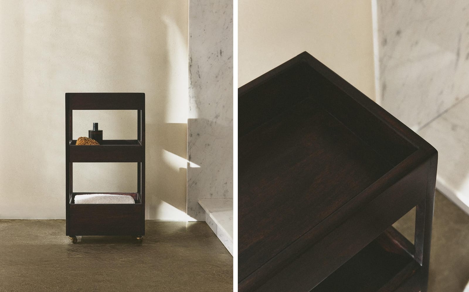 ZARA HOME ДЕРЕВЯННАЯ ПОЛКА ракурс 4