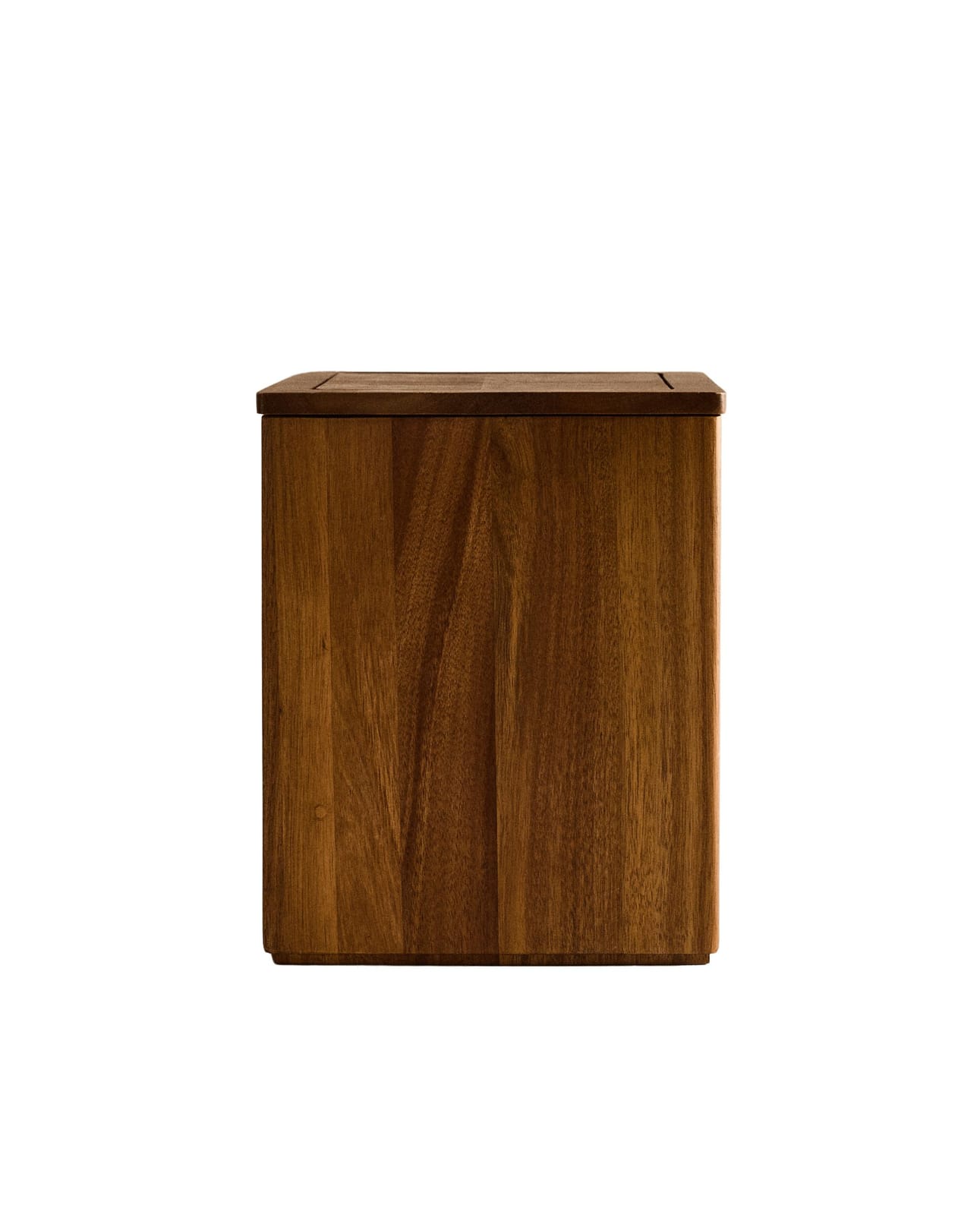 ZARA HOME Квадратная ванная корзина из дерева ракурс 3