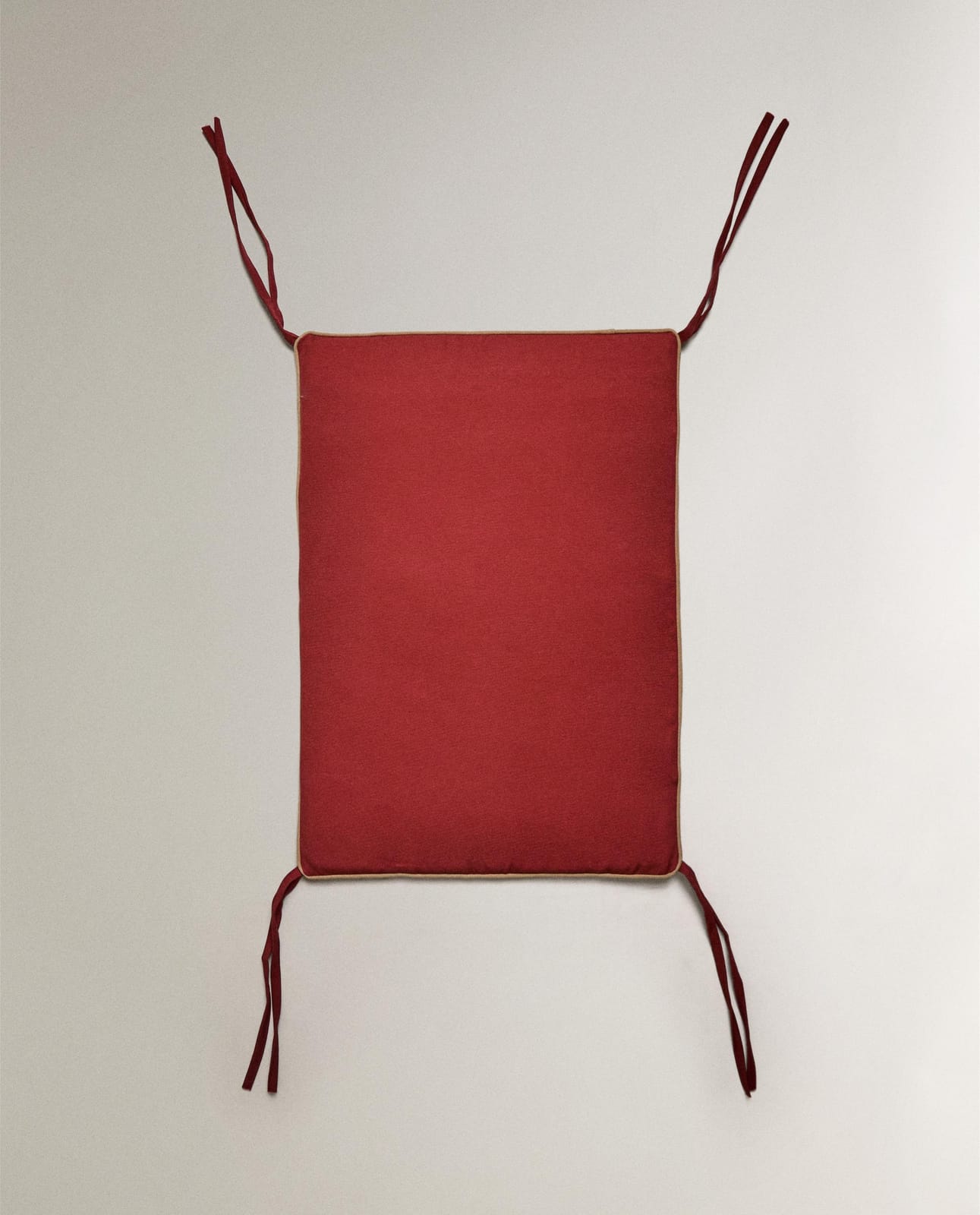 Лежак для животных ZARA HOME подушка на спинку скамьи, контраст CZERWONAWY 46 x 66 x 2 cm