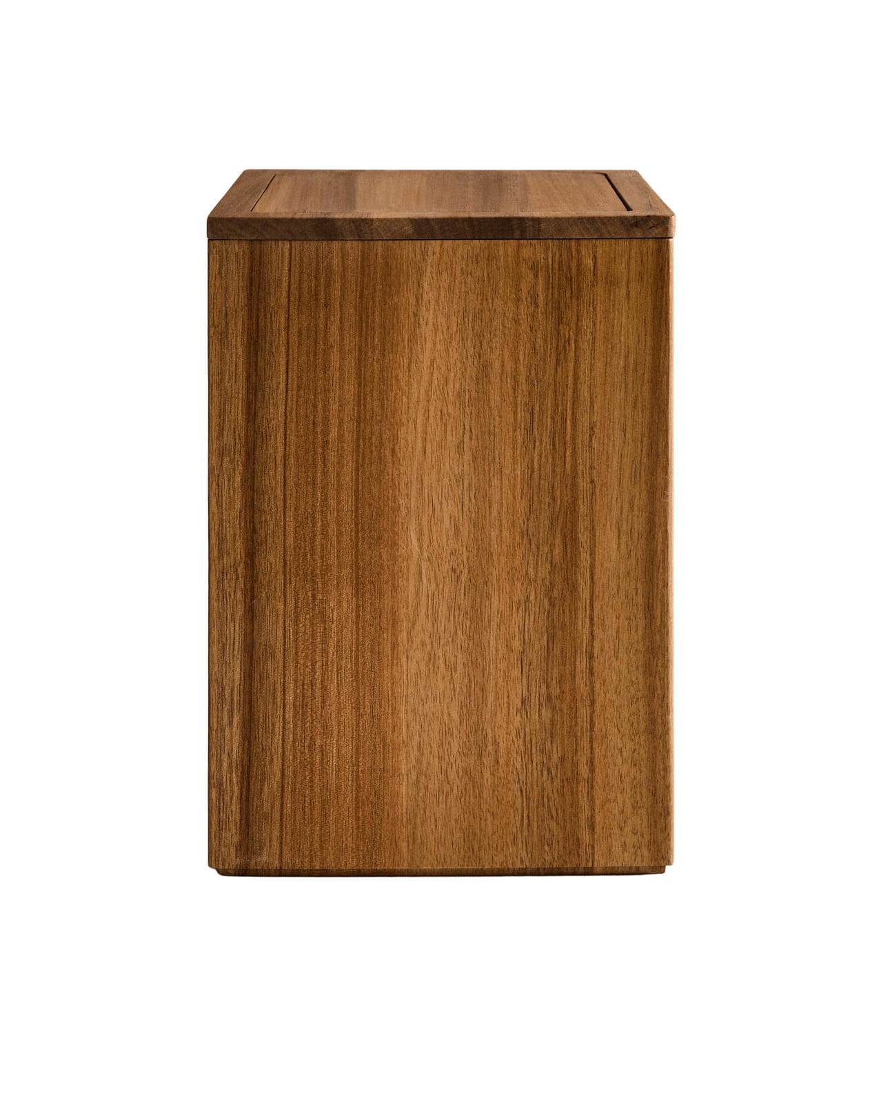 ZARA HOME Большая квадратная деревянная ванная корзина ракурс 4
