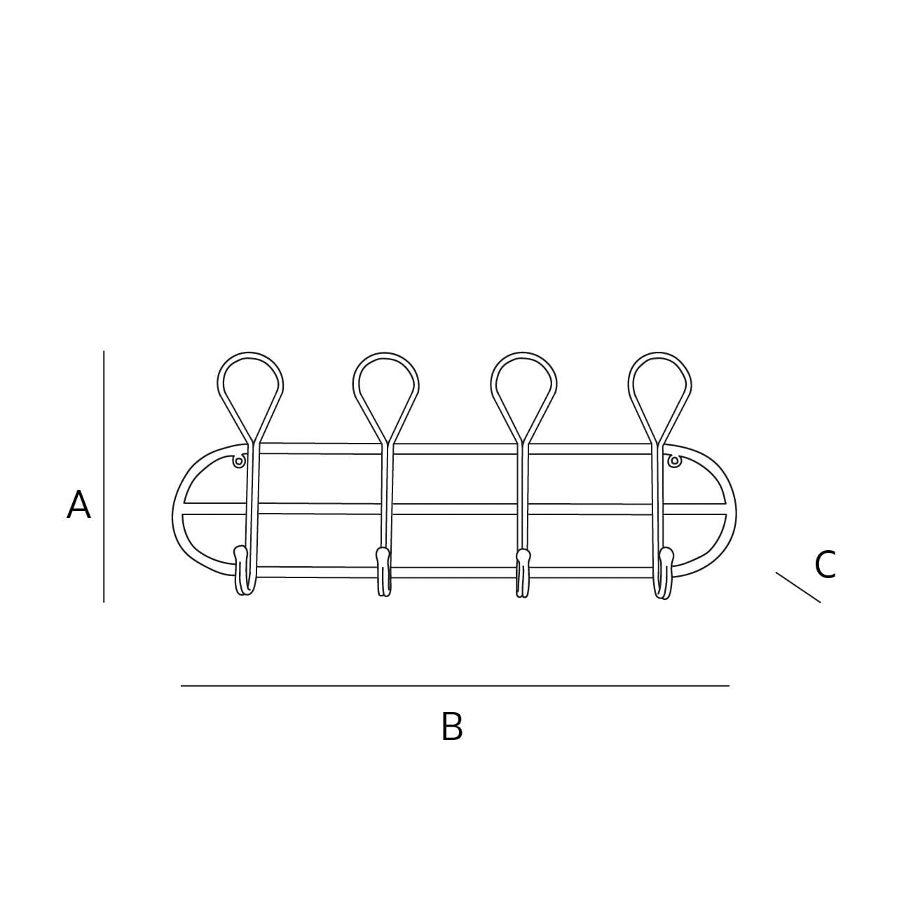 ZARA HOME ДЕТСКАЯ ВЕШАЛКА ЖЕЛЕЗНАЯ ракурс 5