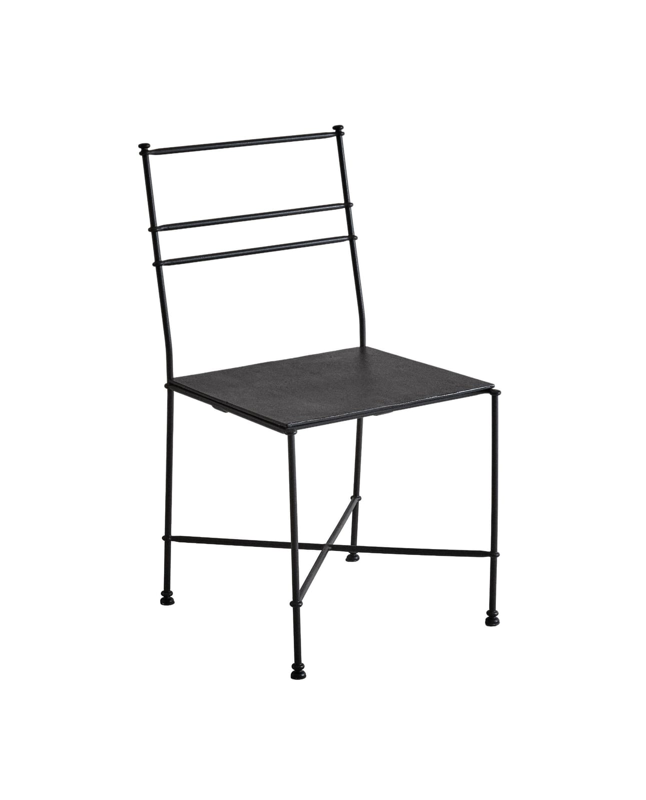 ZARA HOME КОВАНЫЙ УЛИЧНЫЙ СТУЛ ракурс 3