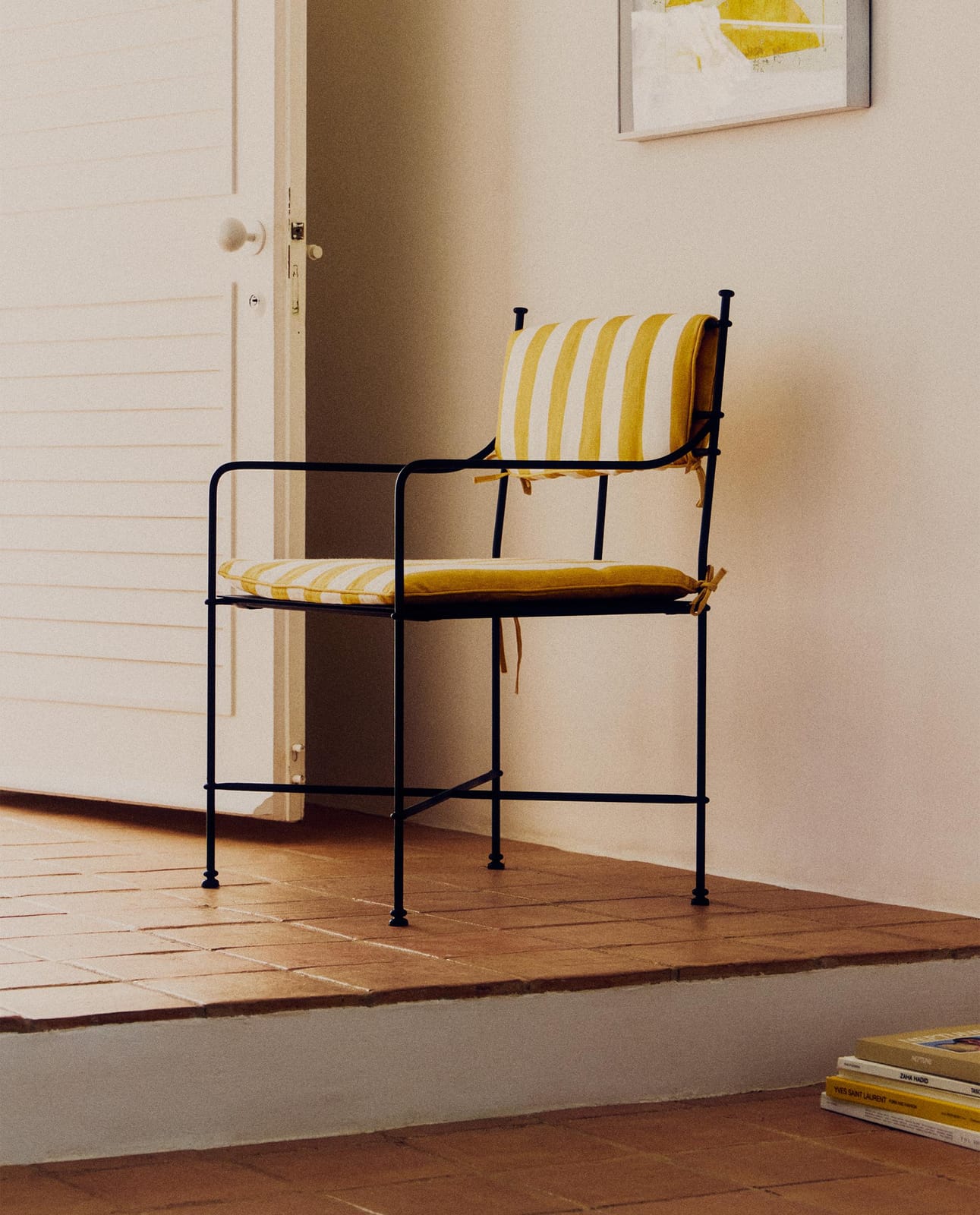 ZARA HOME КОВАНЫЙ УЛИЧНЫЙ СТУЛ ракурс 5