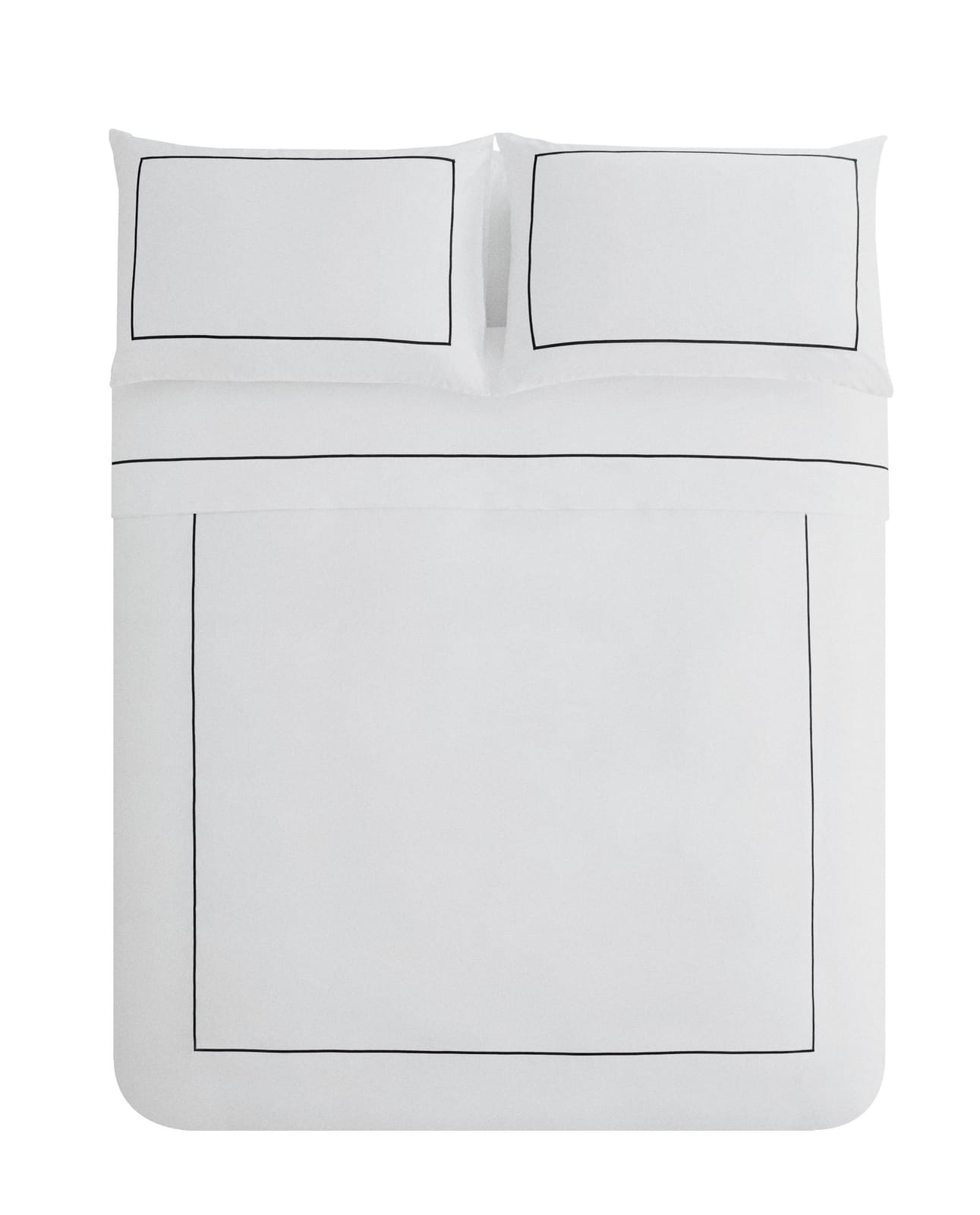 ZARA HOME Сатиновый пододеяльник с фестонами ракурс 6