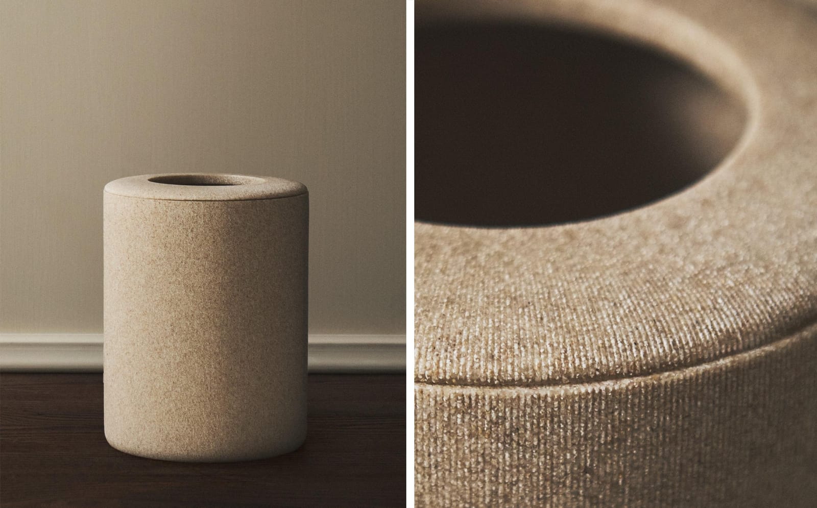 ZARA HOME ВАННЫЙ КОШ ИЗ СМОЛЫ ракурс 7
