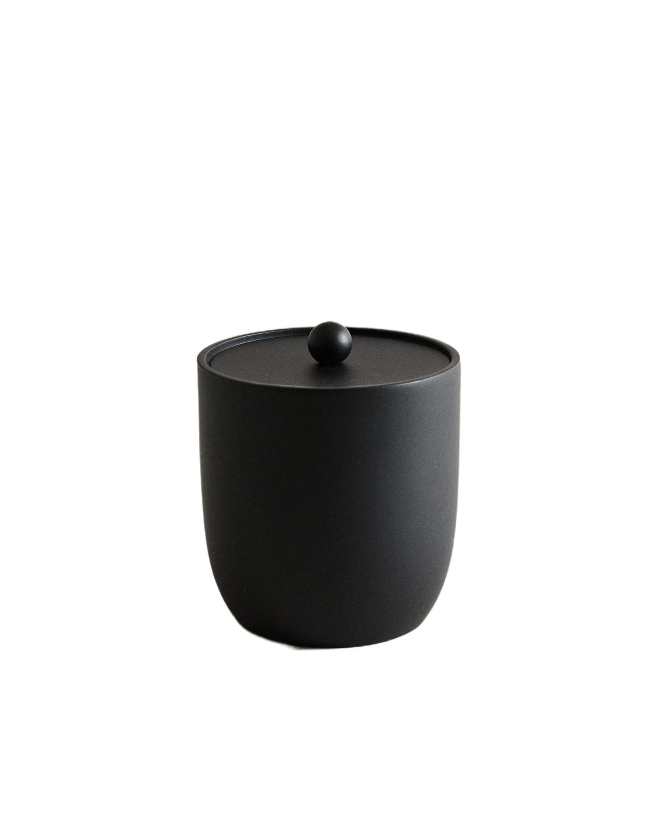 ZARA HOME ЧЕРНЫЙ КОНТЕЙНЕР ОРГАНАЙЗЕР ДЛЯ ВАННОЙ ИЗ СМОЛЫ ракурс 4